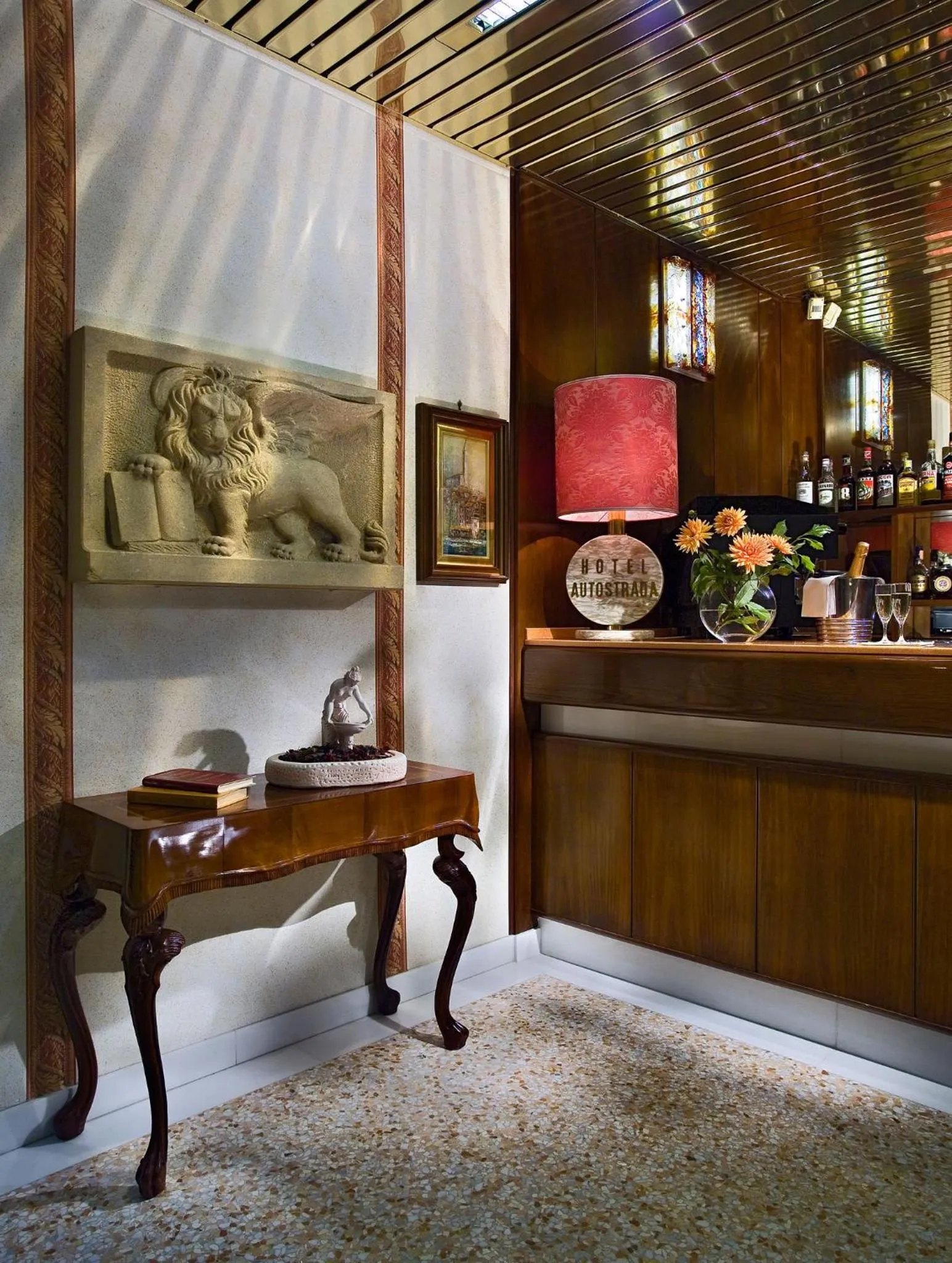 Alcoholic drinks in Hotel Autostrada