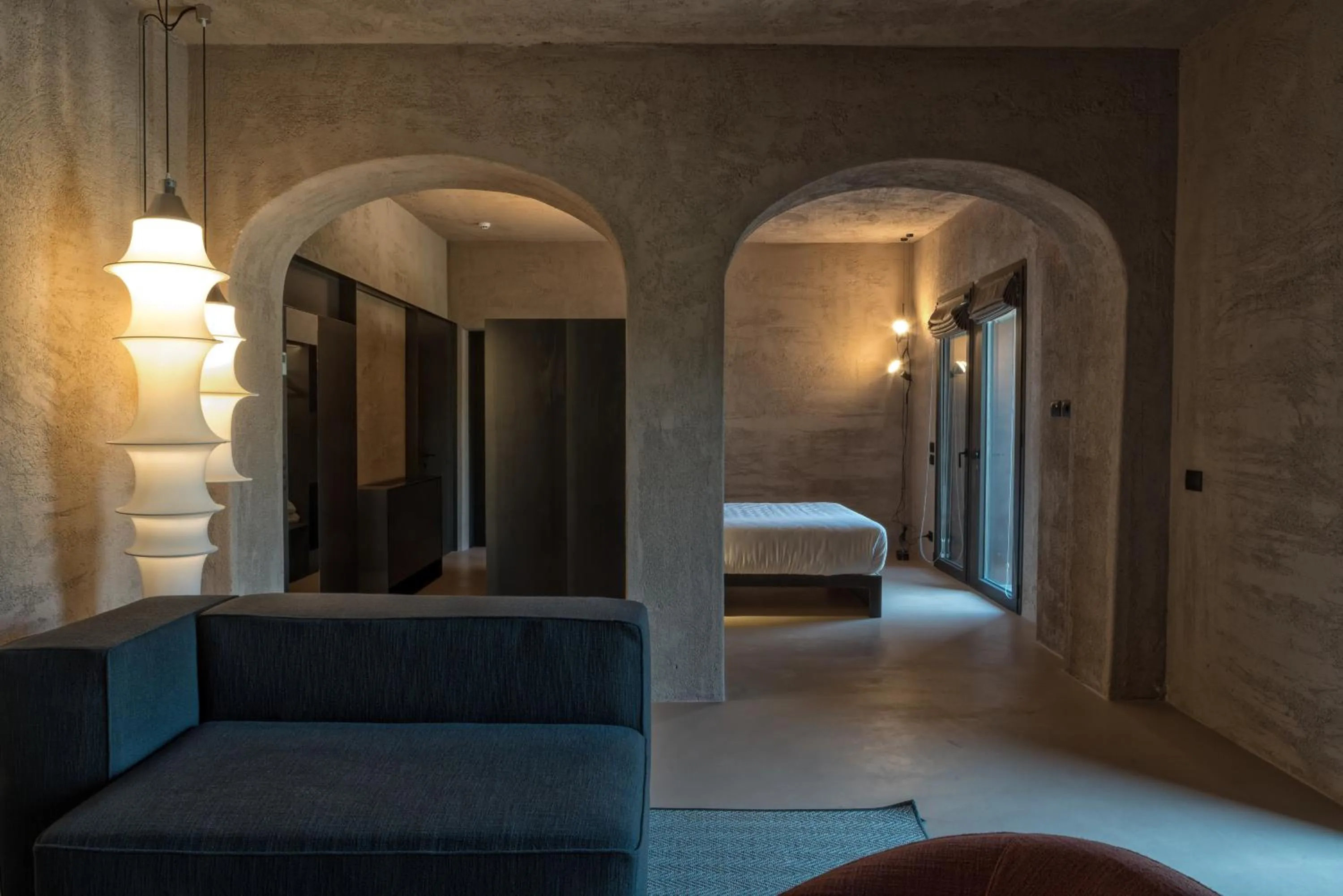 Living room, Bed in I Vivai