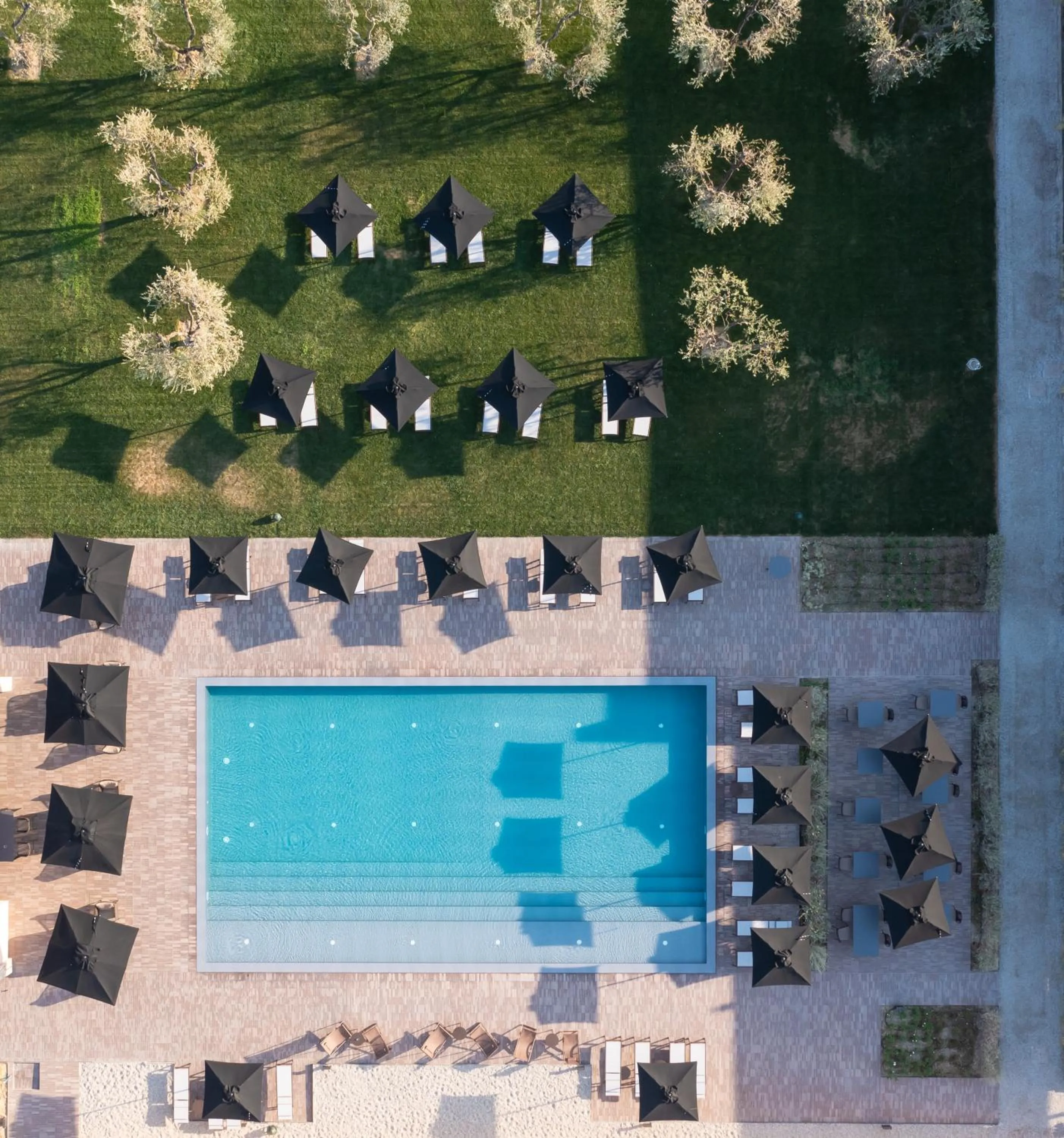 Bird's eye view in I Vivai