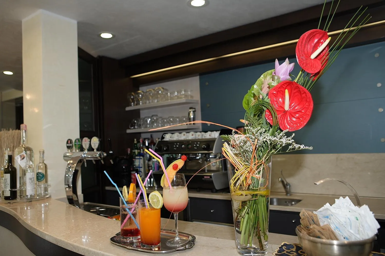 Lounge or bar in Hotel Bellevue