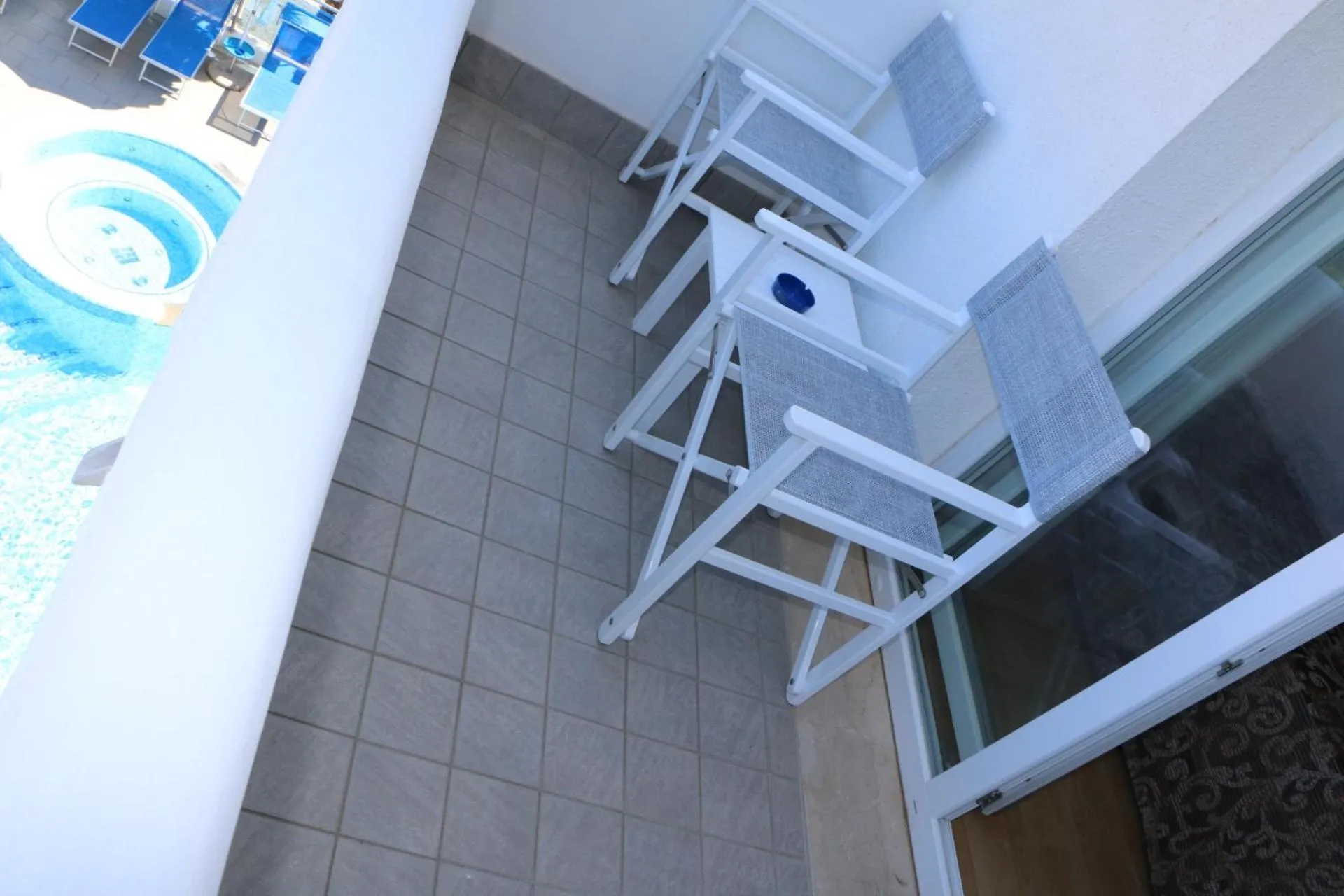 Balcony/Terrace in Hotel Bellevue