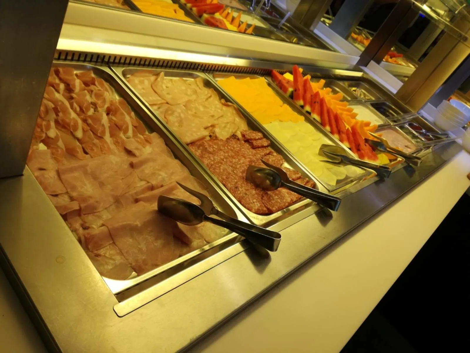 Buffet breakfast in Hotel Bellevue