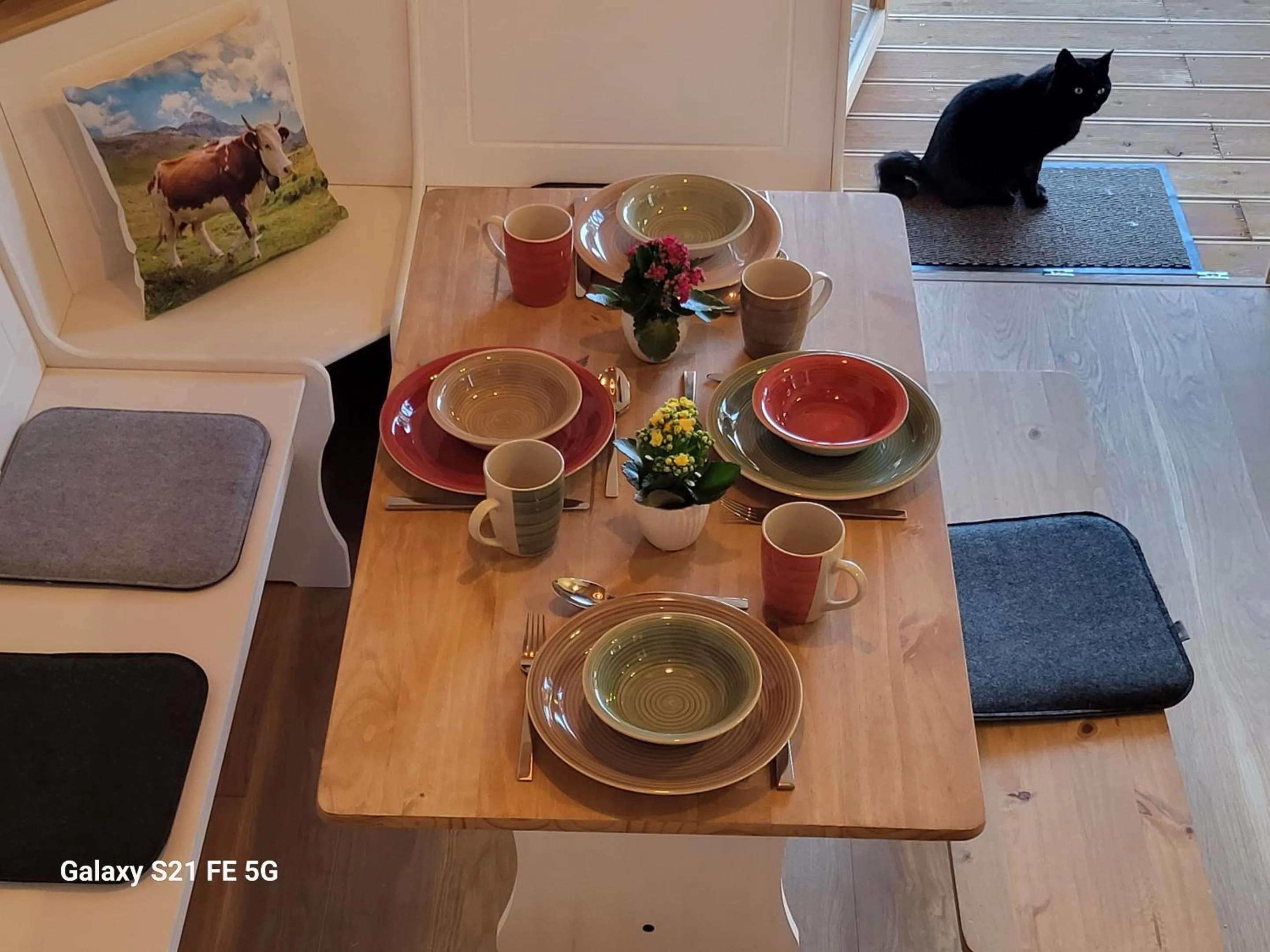 Dining area in Ferienhof Müller Vorderburg