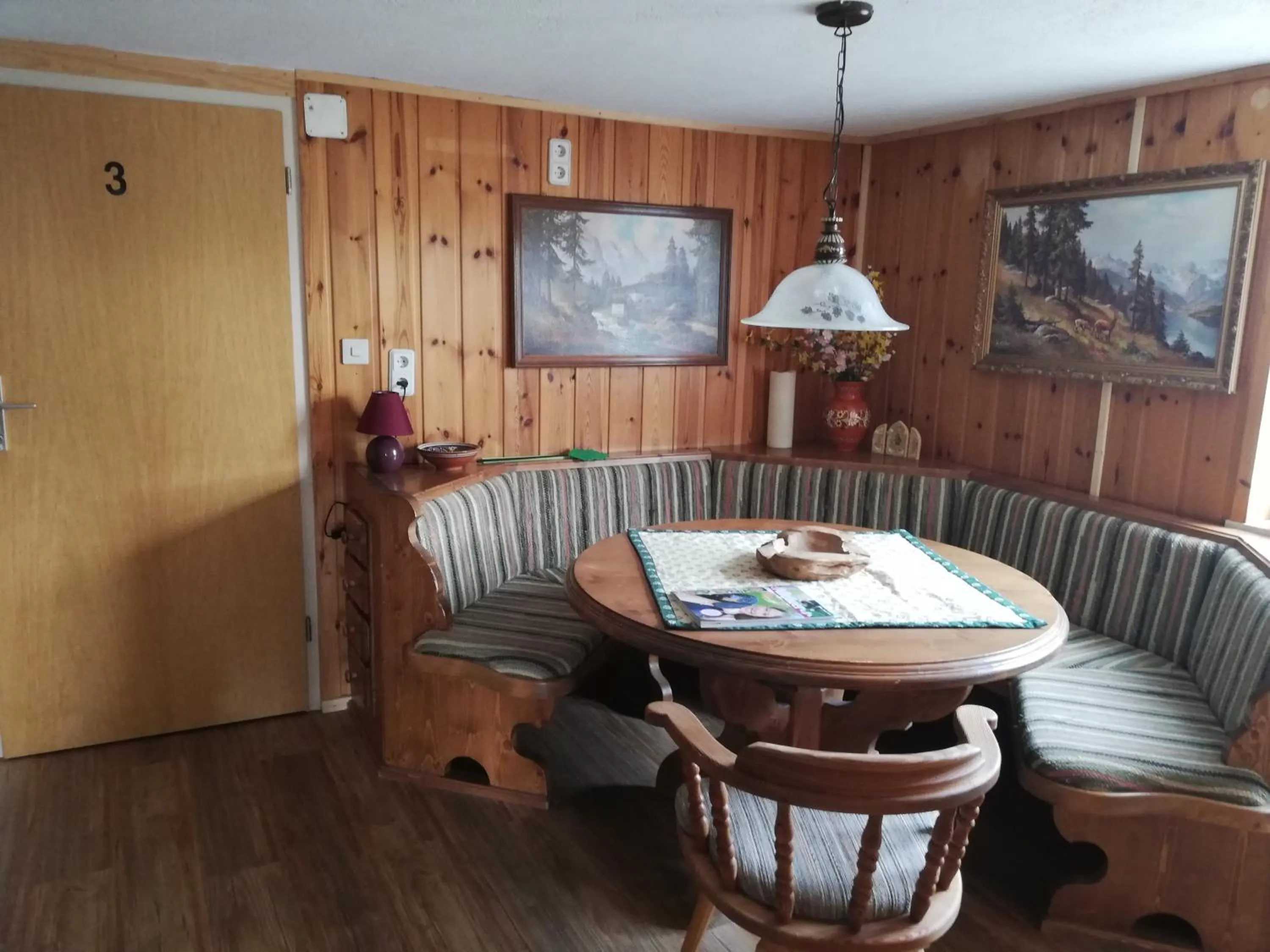 Kitchen or kitchenette in Ferienhof Müller Vorderburg