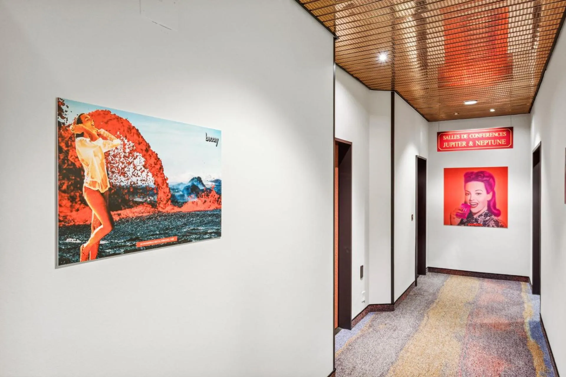 Decorative detail in becozy Au Parc Retro Edition Self-Check-In Rooms & Studios Fribourg