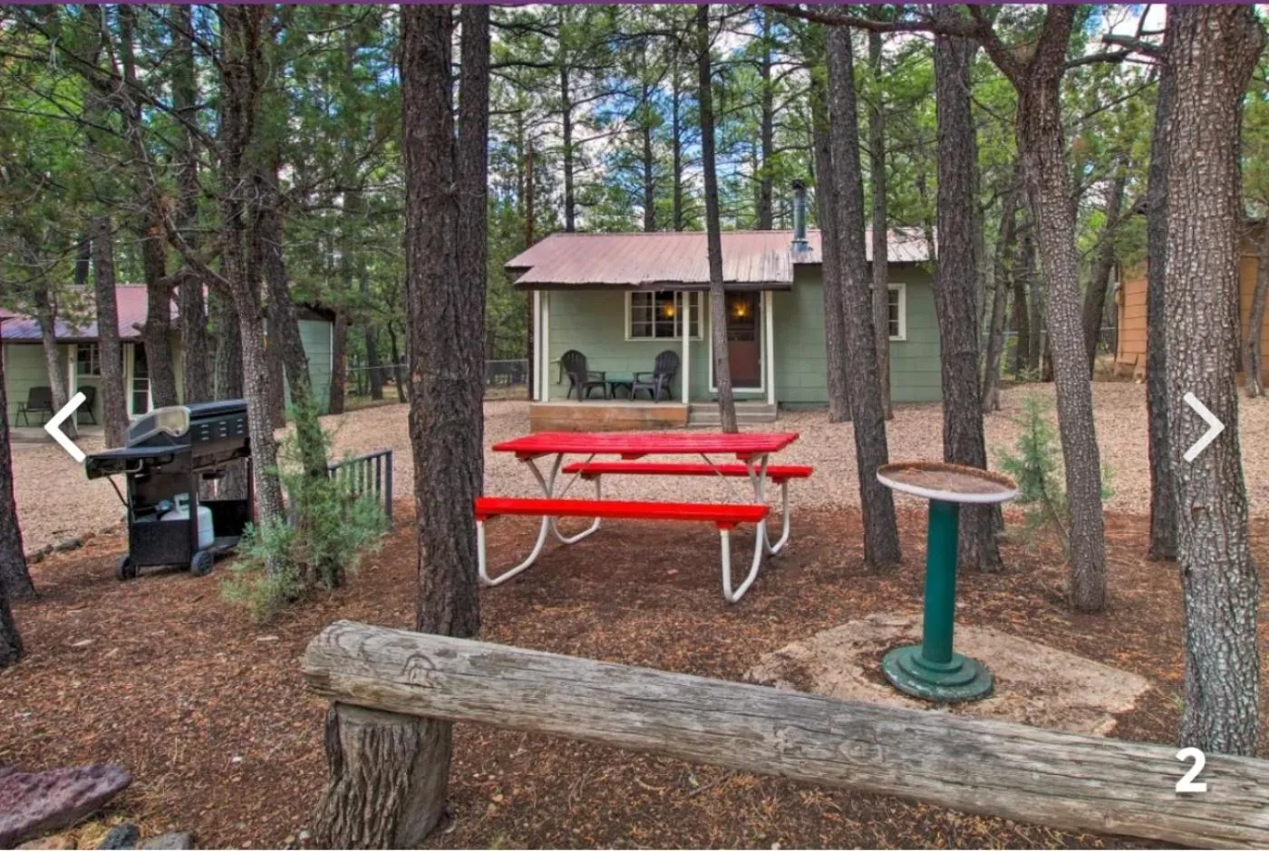 BBQ facilities in Hidden Rest Cabins and Resort