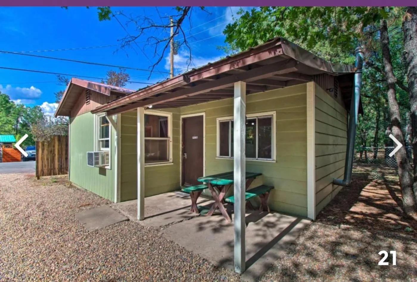 Property building in Hidden Rest Cabins and Resort