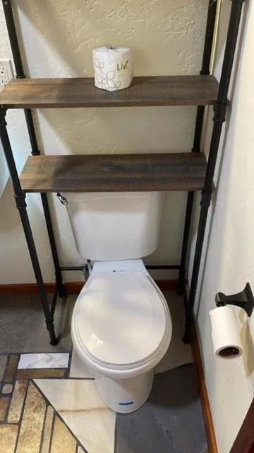 Toilet in Hidden Rest Cabins and Resort