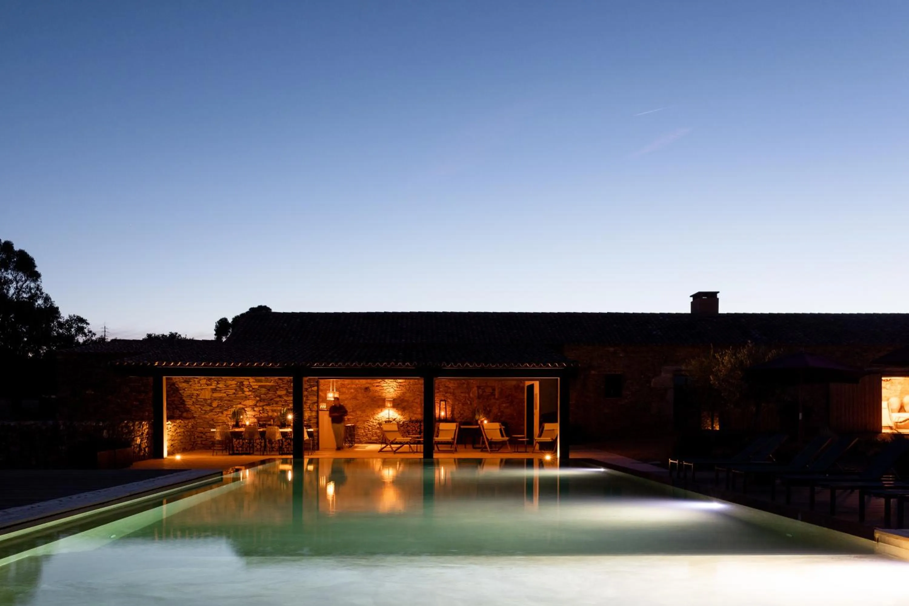 Night in Herdade dos Abegões