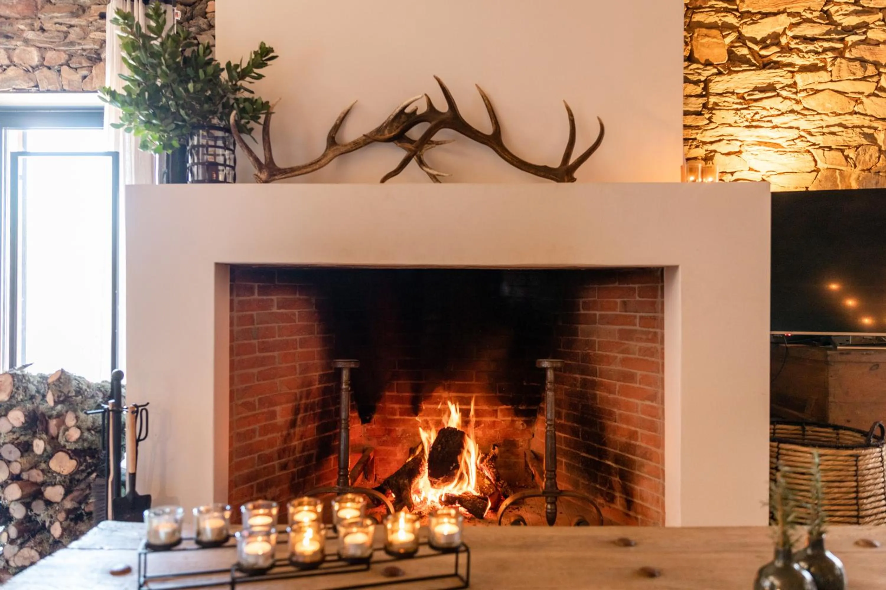 Living room in Herdade dos Abegões