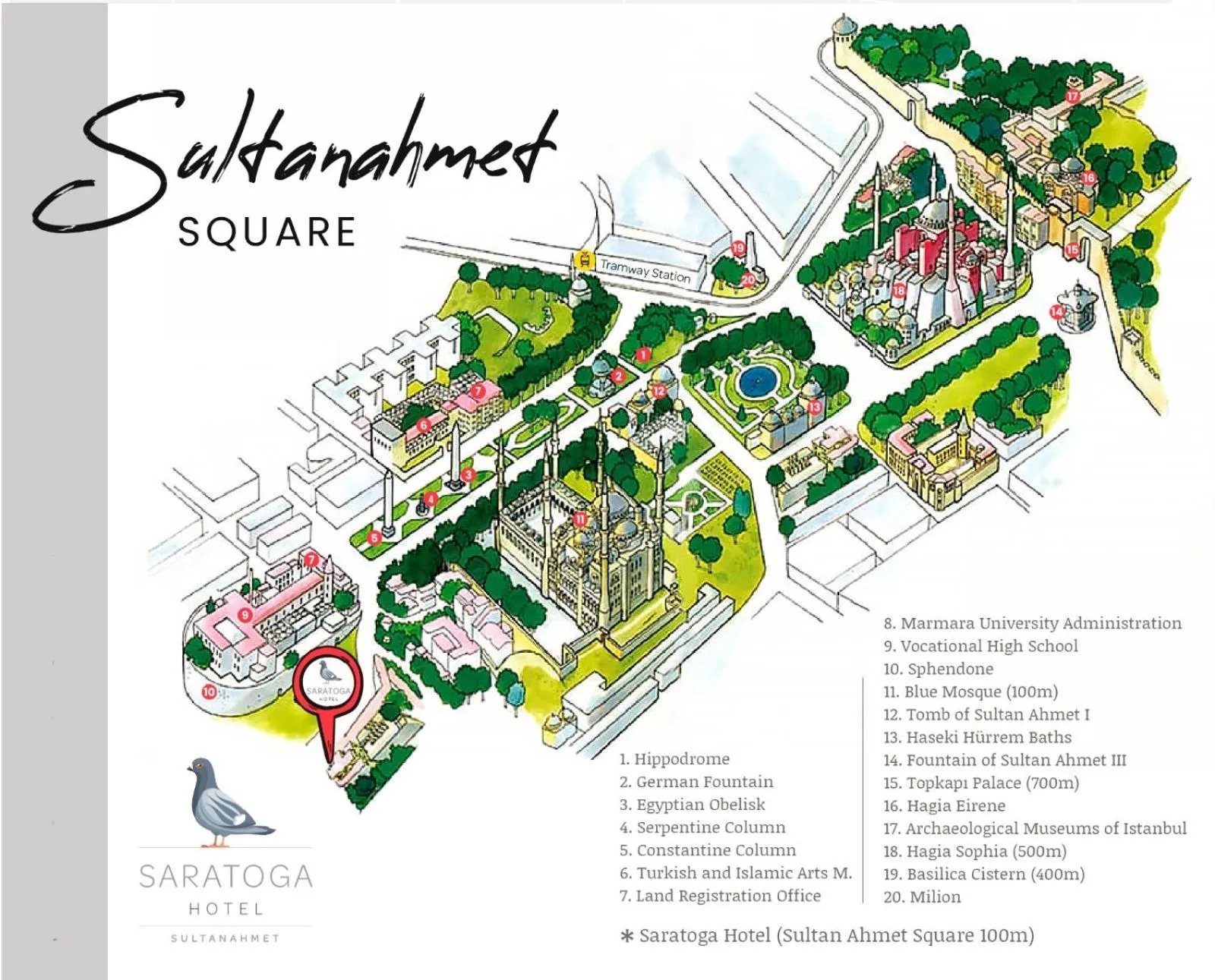 Property building in Saratoga Hotel Sultanahmet