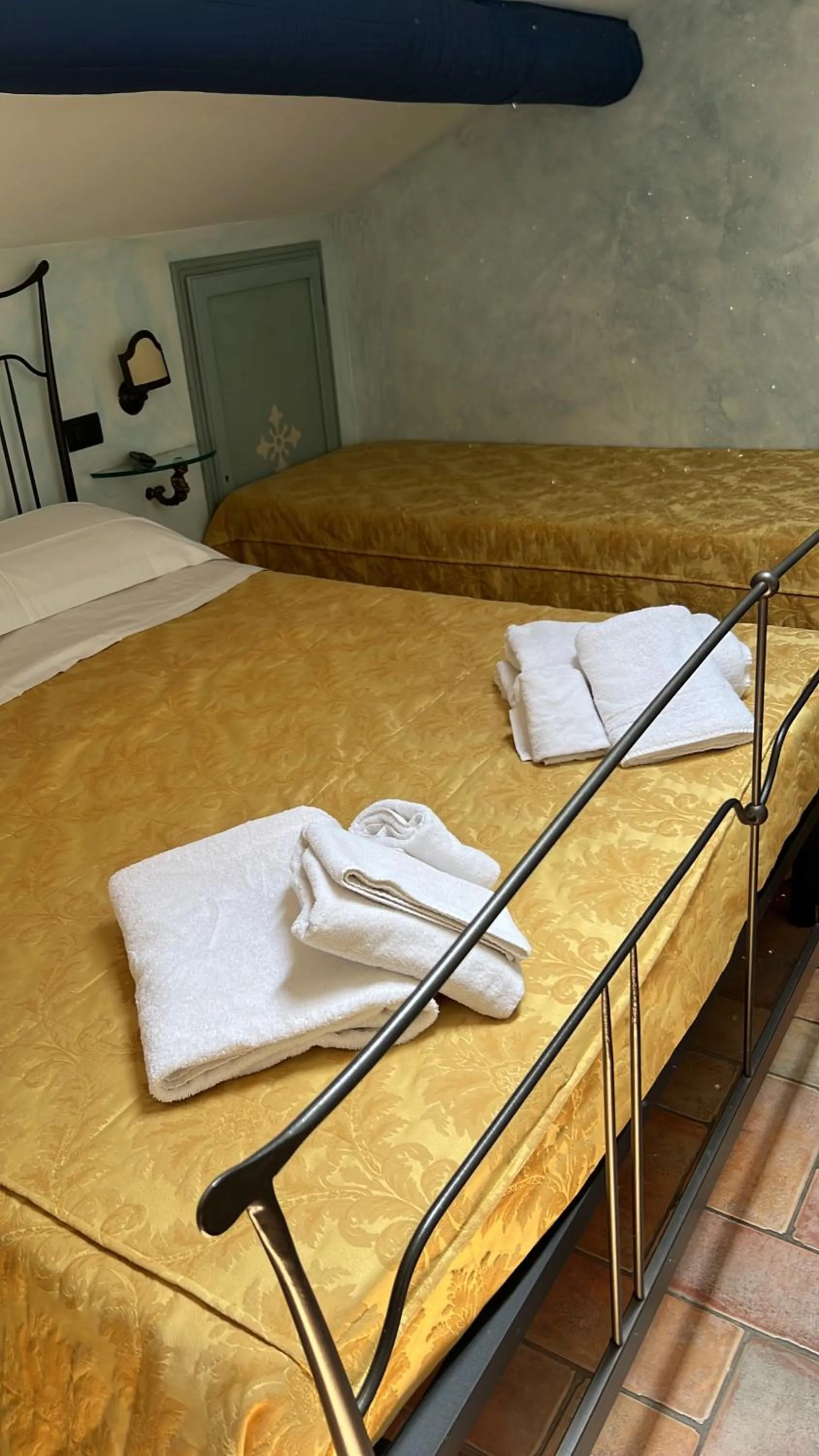 Bed in B&B Baldovino di Monte