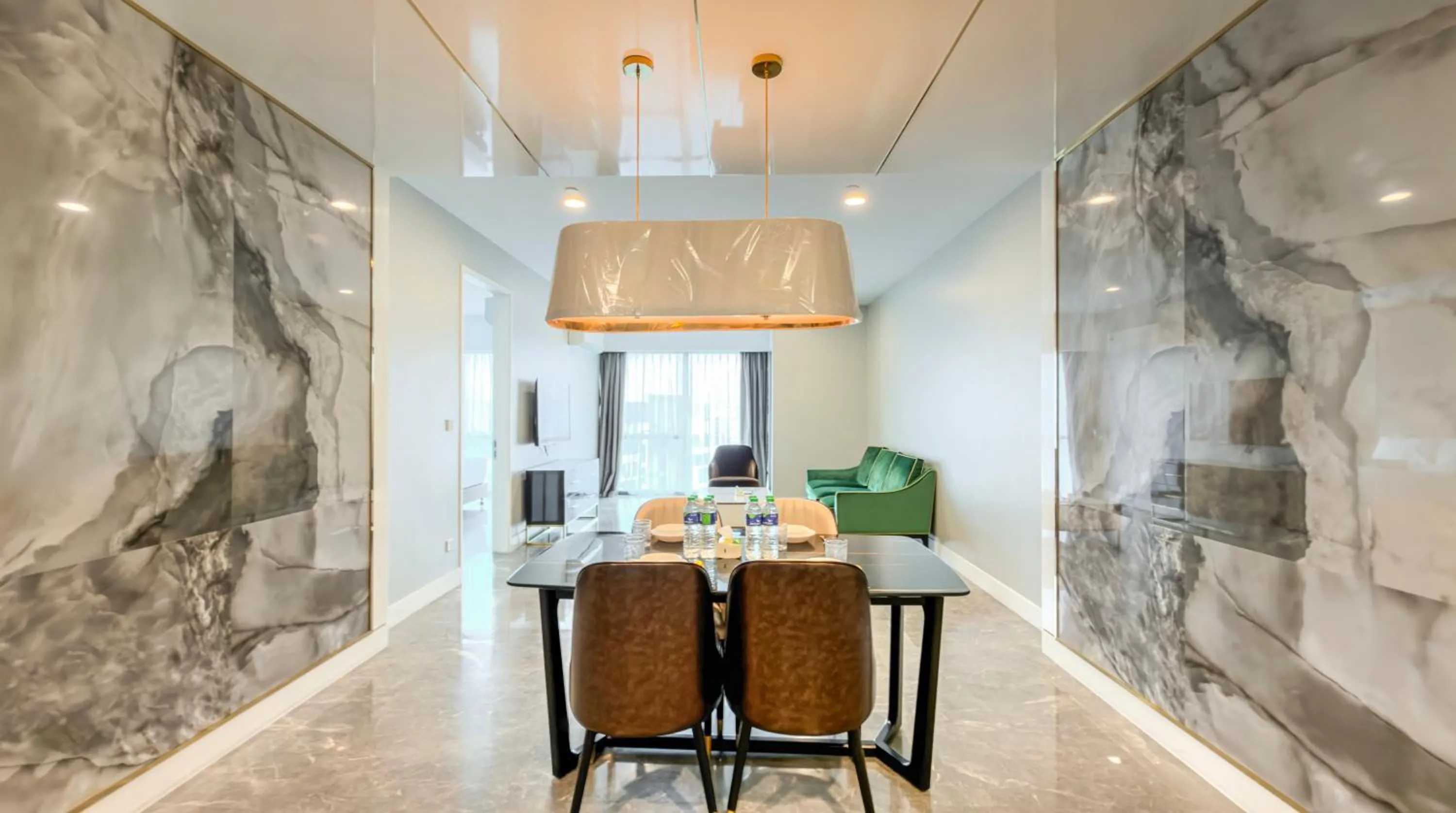 Dining area in Platinum 2 by DM Suites KLCC , Kuala Lumpur