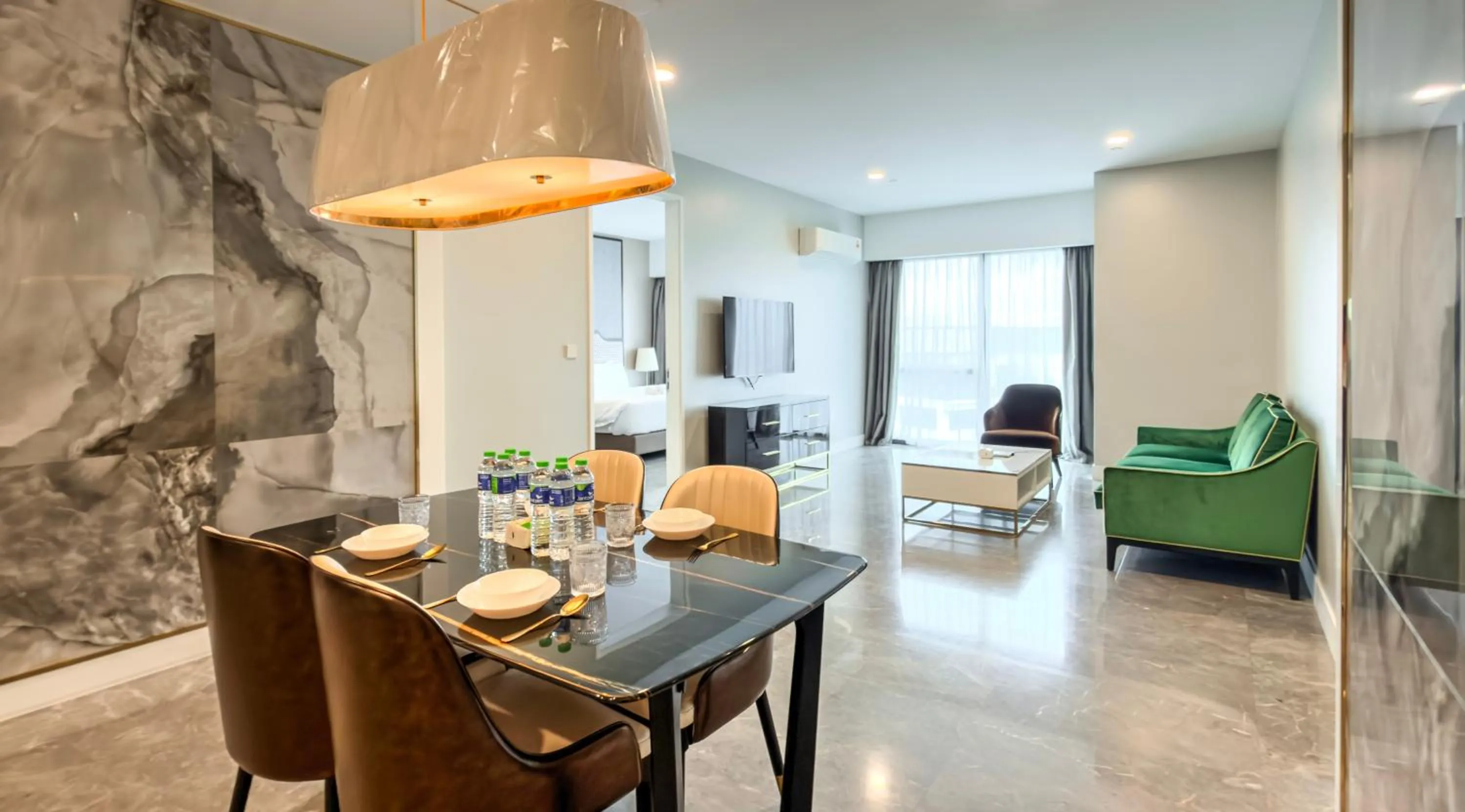 Living room in Platinum 2 by DM Suites KLCC , Kuala Lumpur