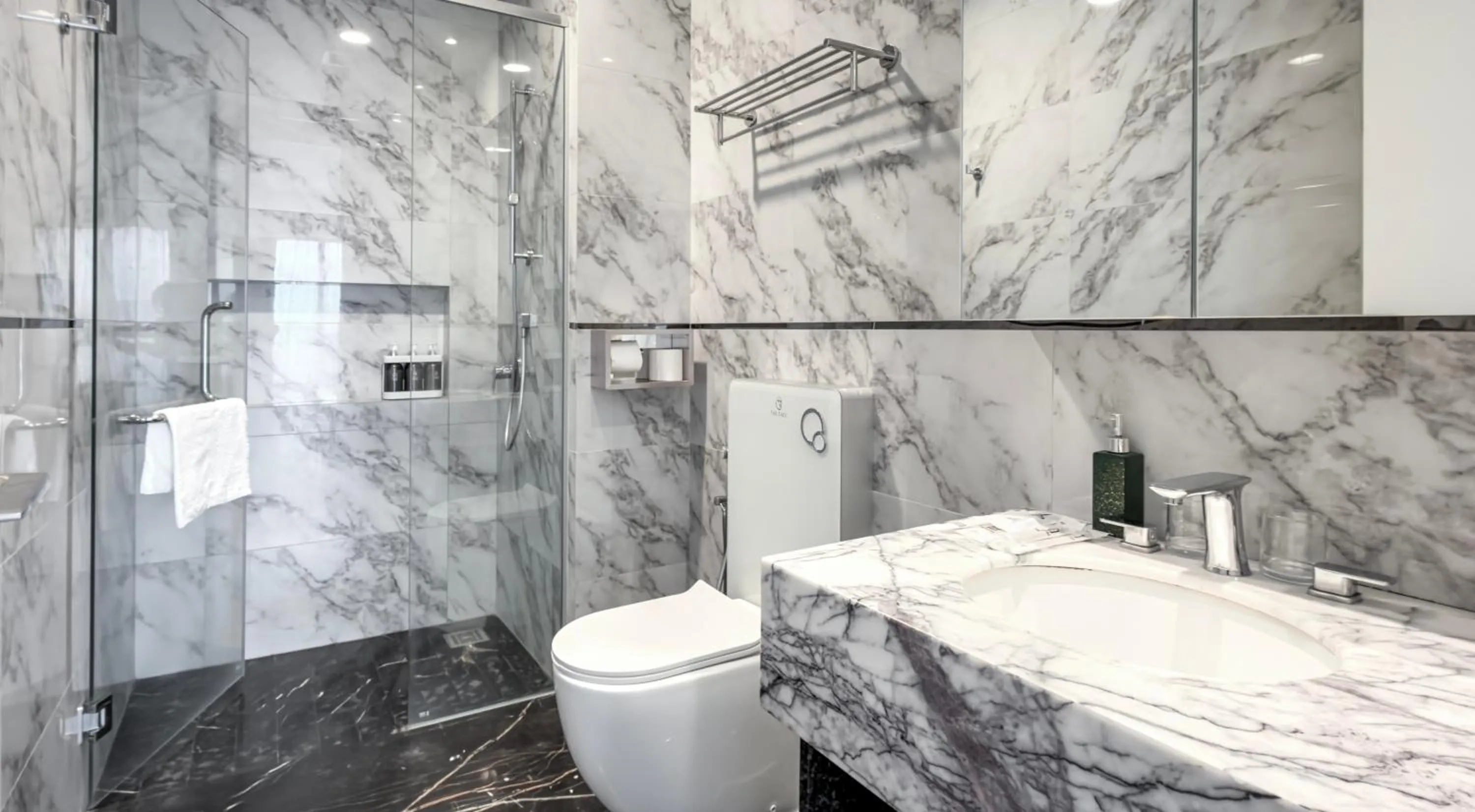 Bathroom in Platinum 2 by DM Suites KLCC , Kuala Lumpur