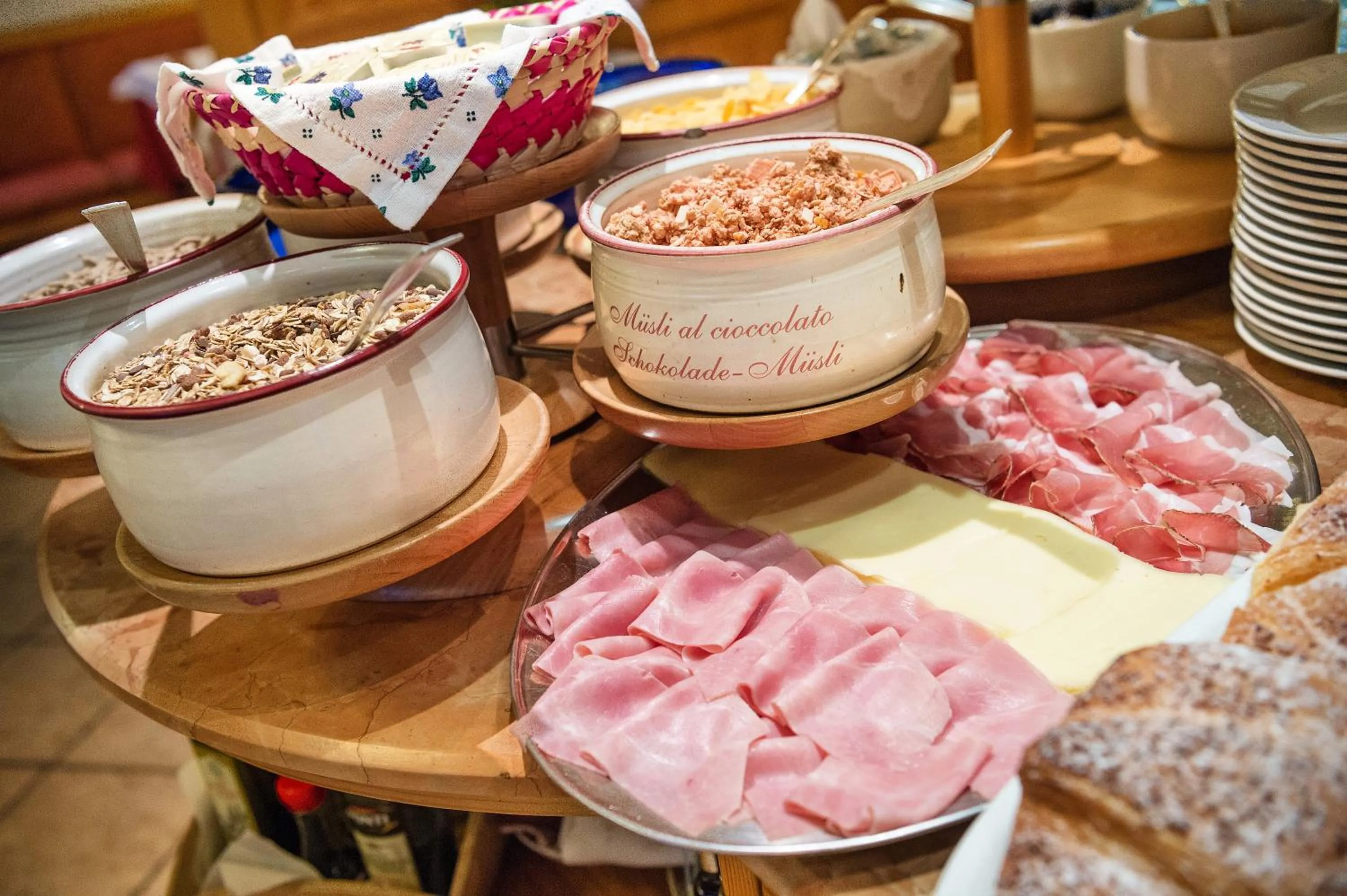 Continental breakfast in Romantic Charming Hotel Rancolin