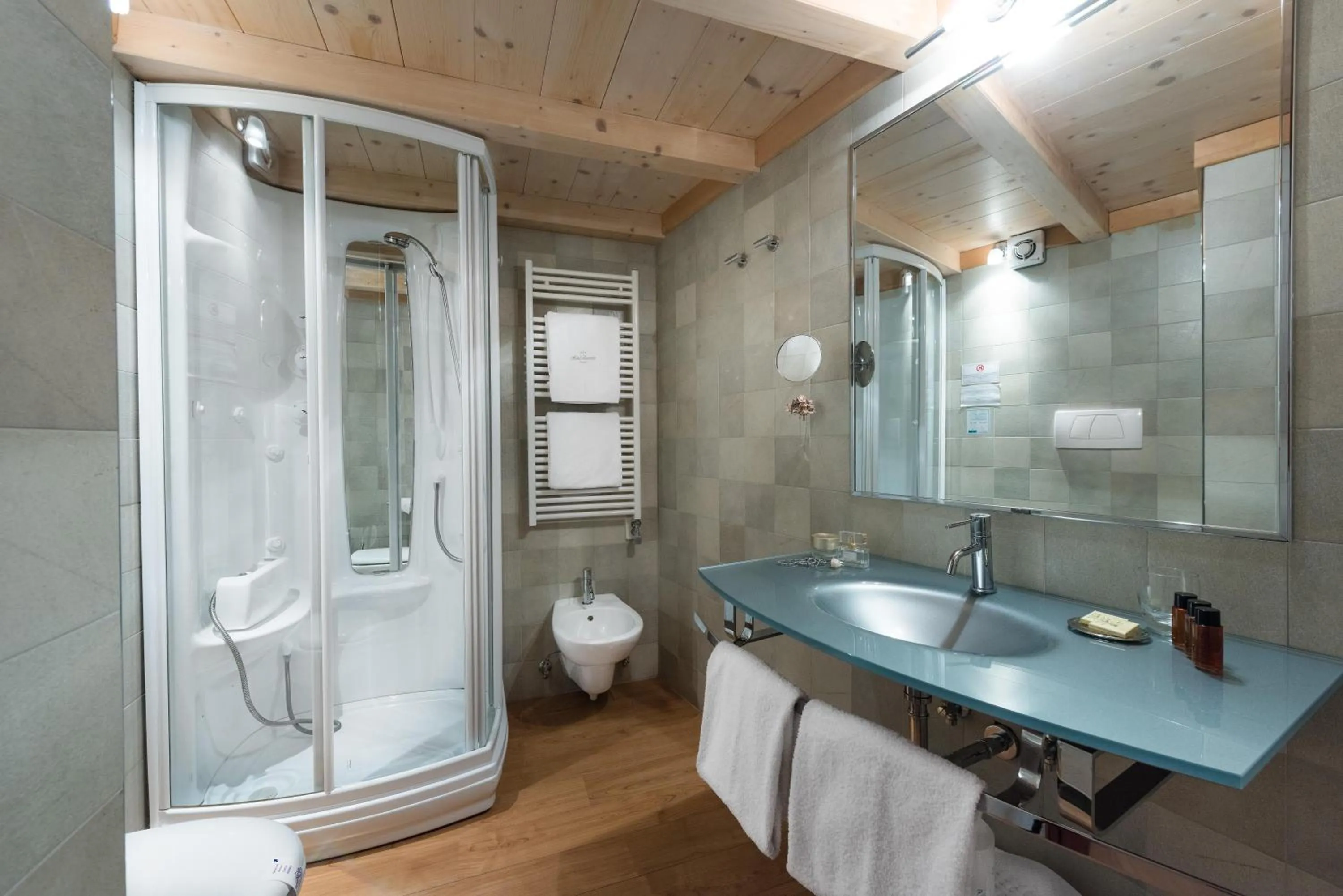 Bathroom in Romantic Charming Hotel Rancolin