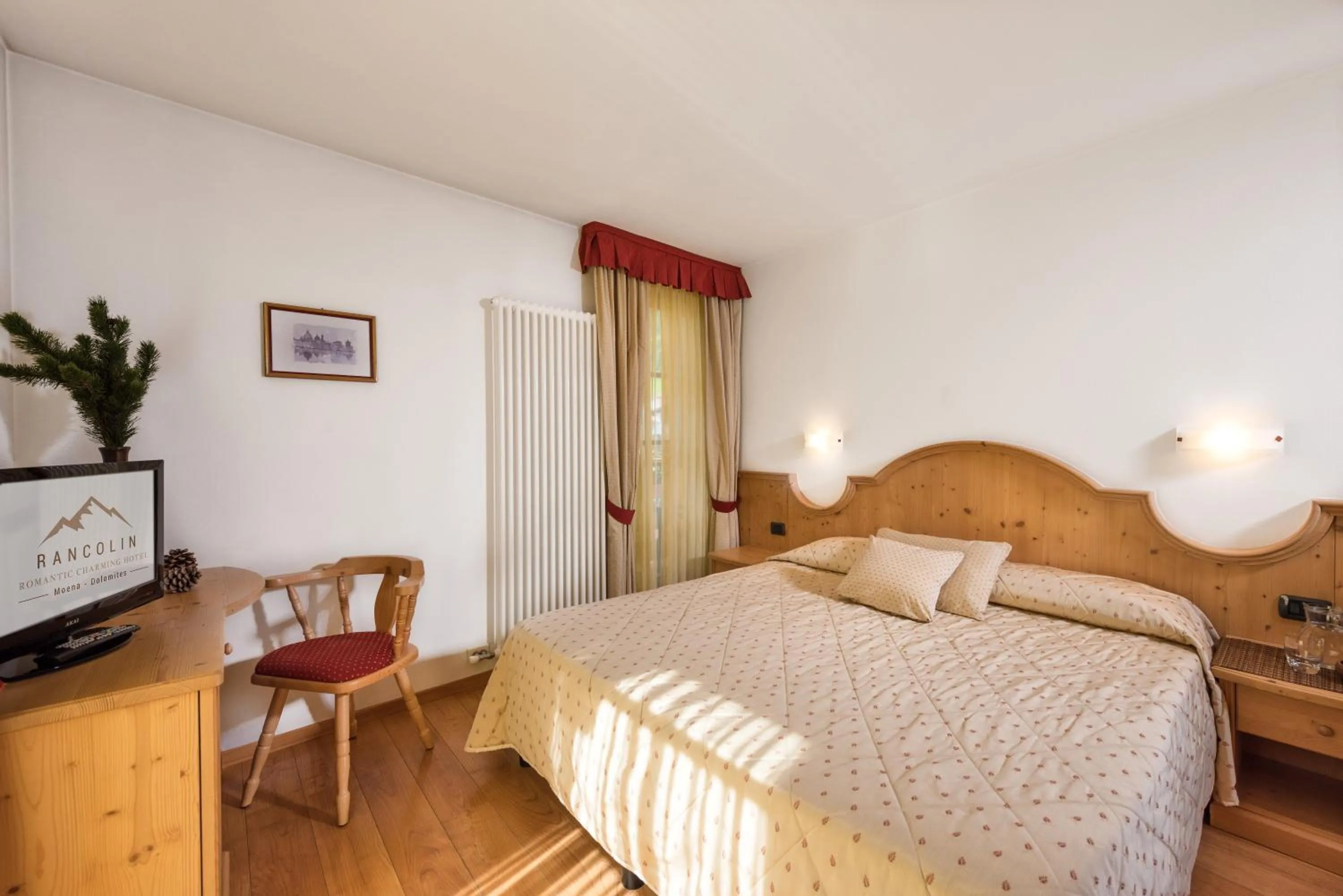 Bedroom, Bed in Romantic Charming Hotel Rancolin