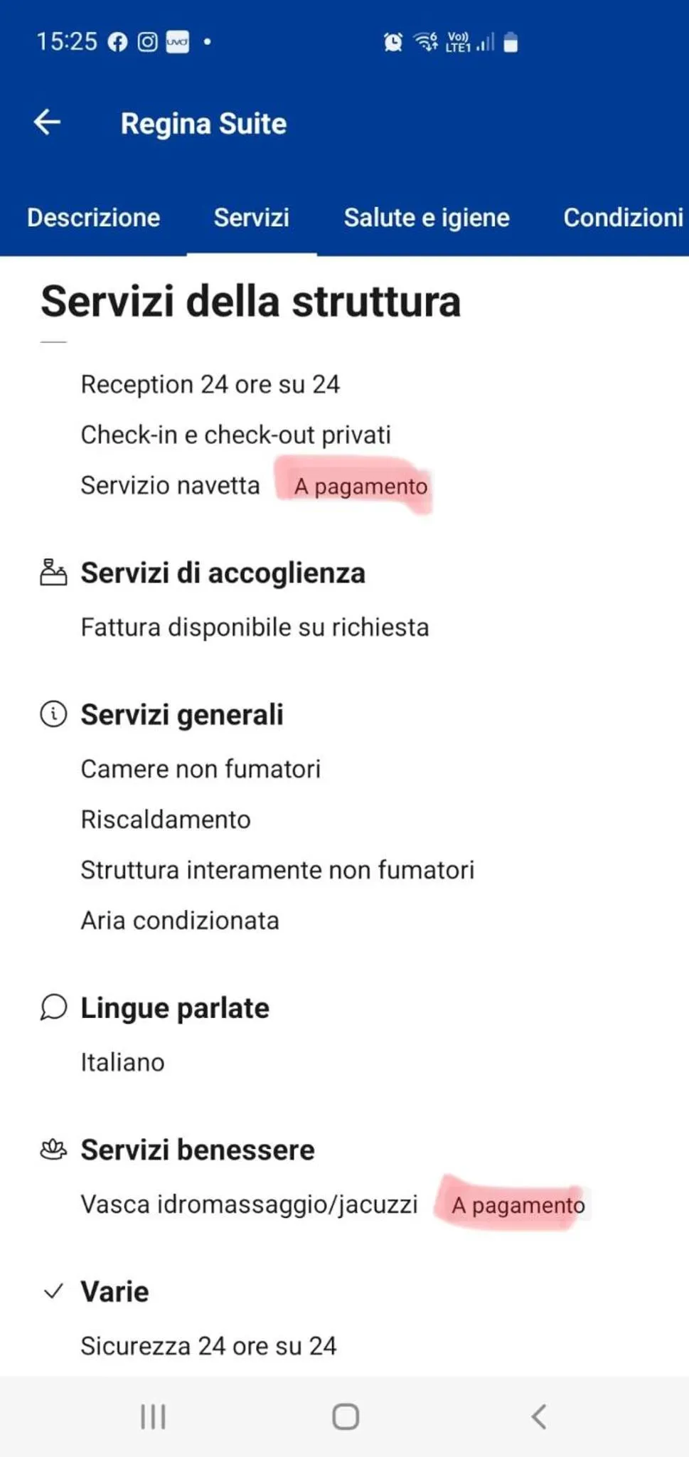 Text overlay in Regina Suite