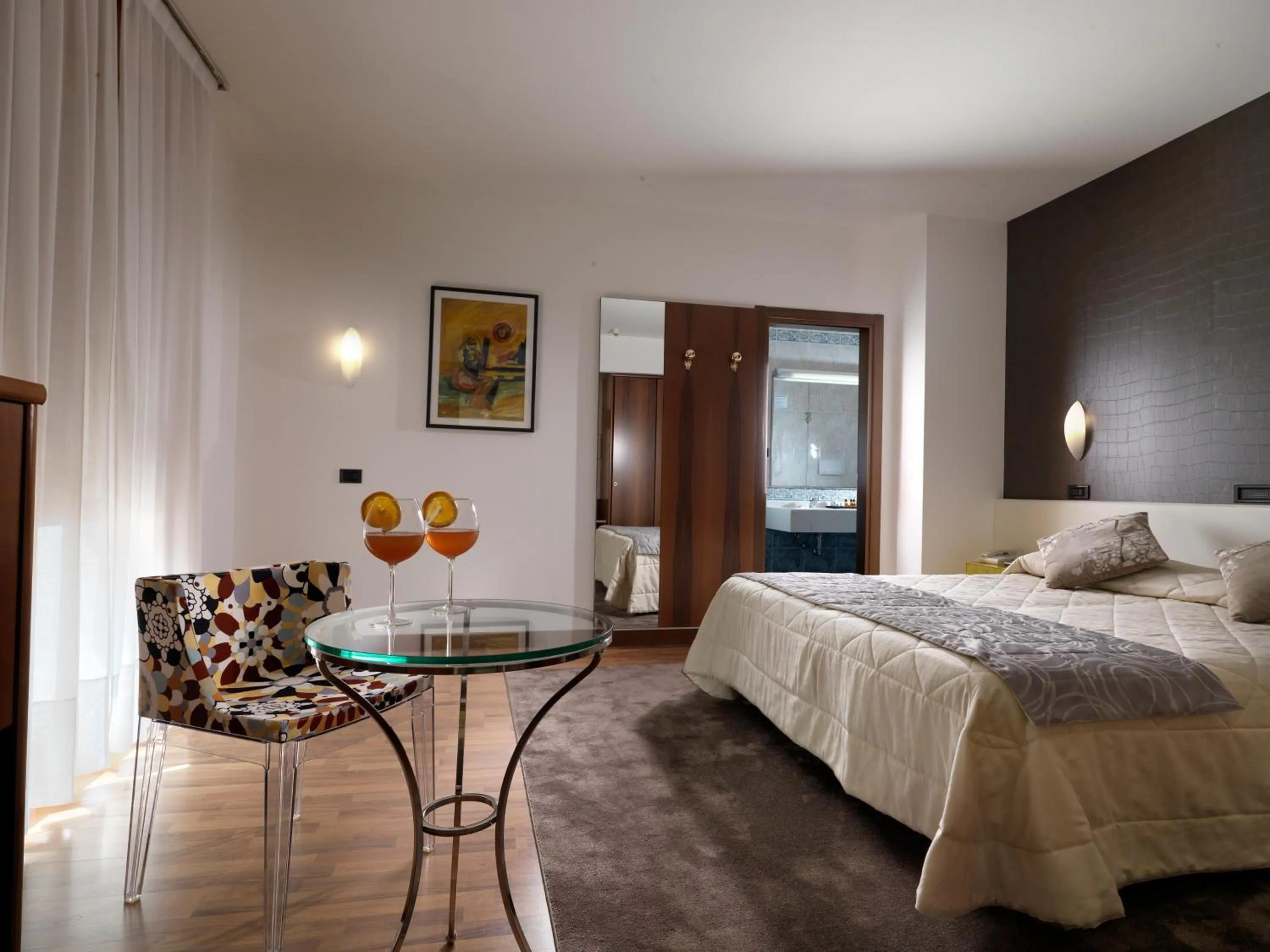 On site, Bed in Hotel Al Pino Verde