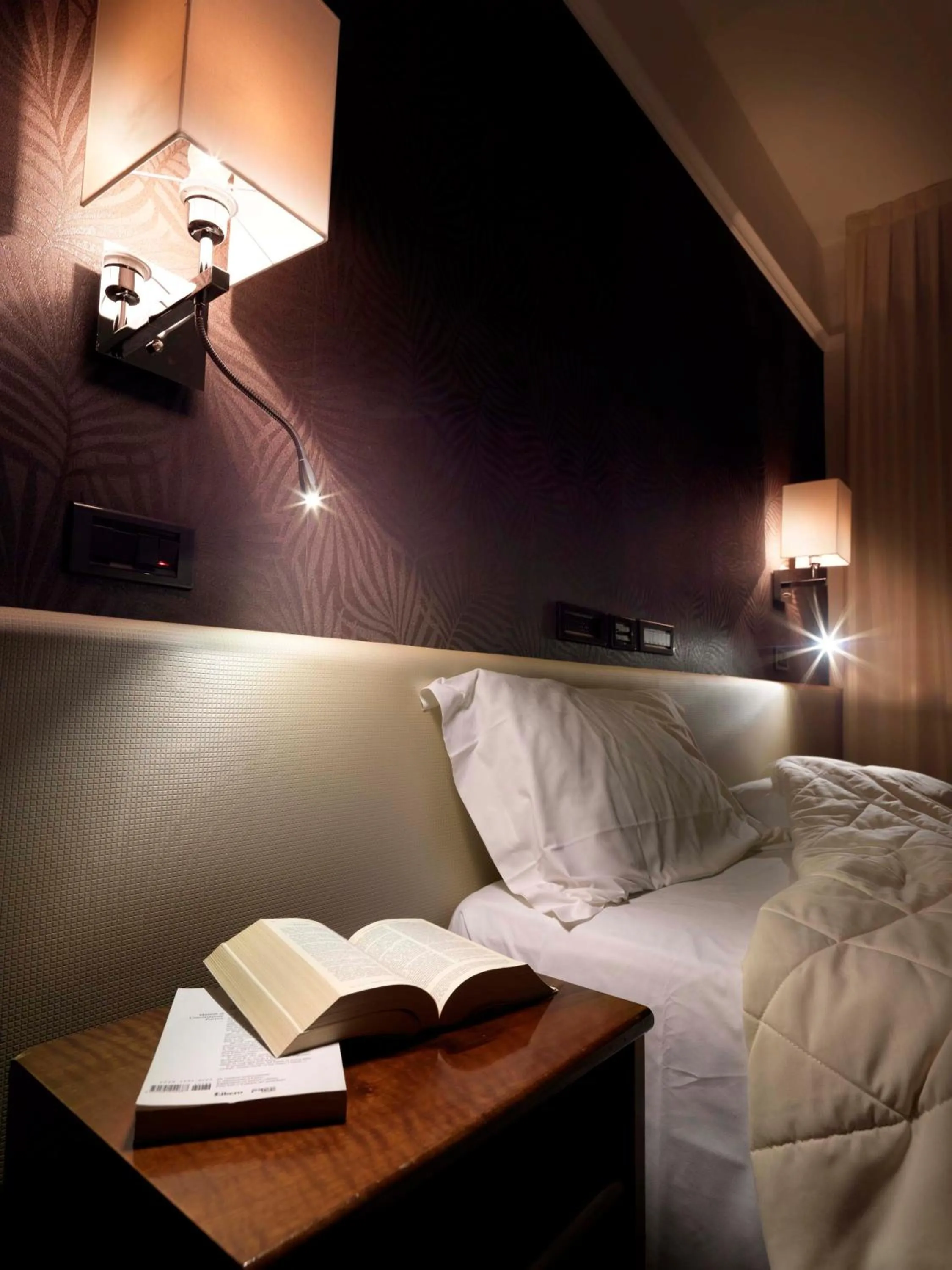 Bed in Hotel Al Pino Verde