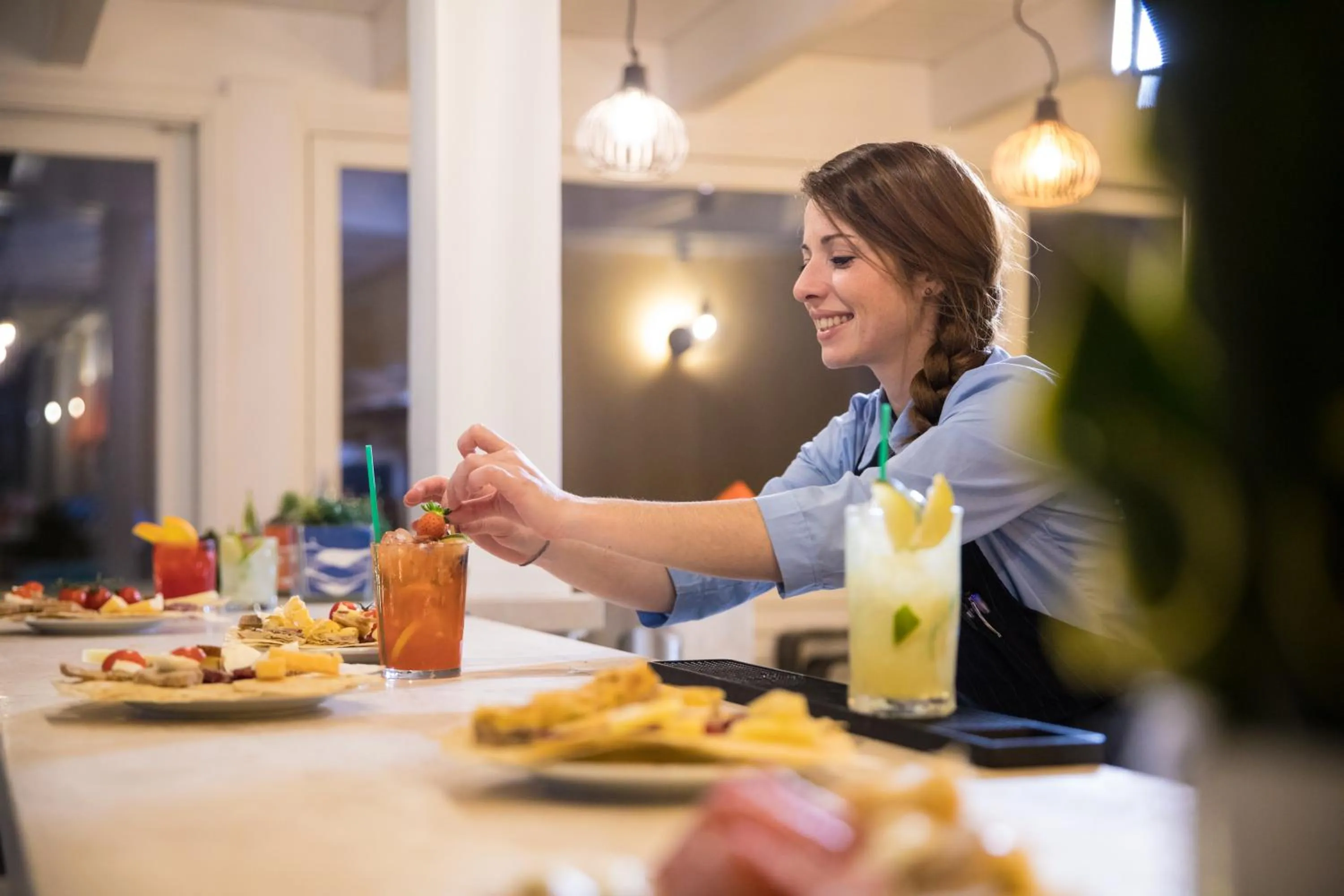 Staff in Lu' Hotel Riviera - Carloforte