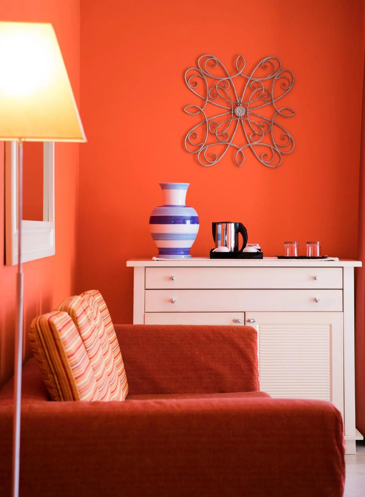 Living room in Lu' Hotel Riviera - Carloforte