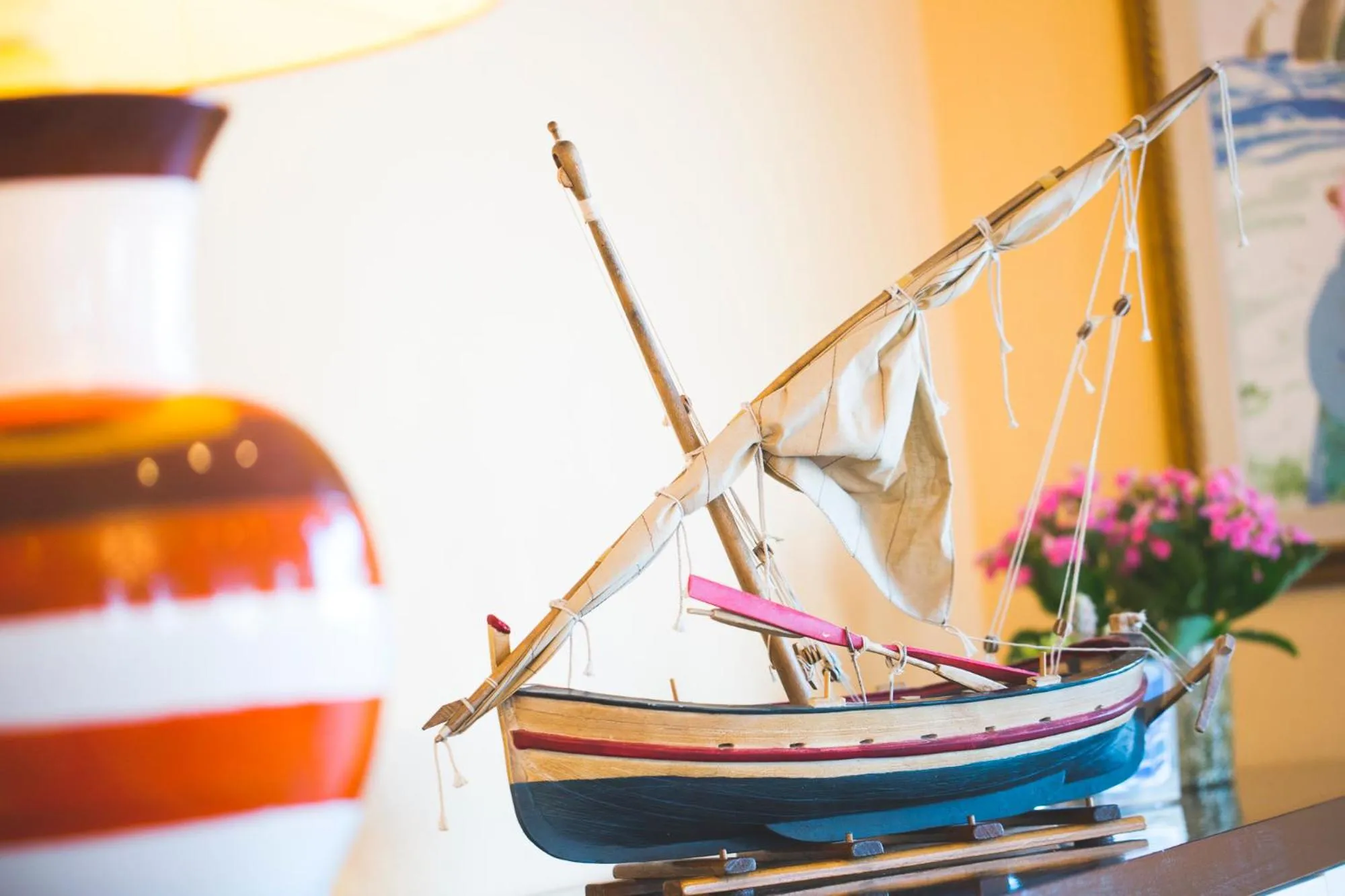 Decorative detail in Lu' Hotel Riviera - Carloforte