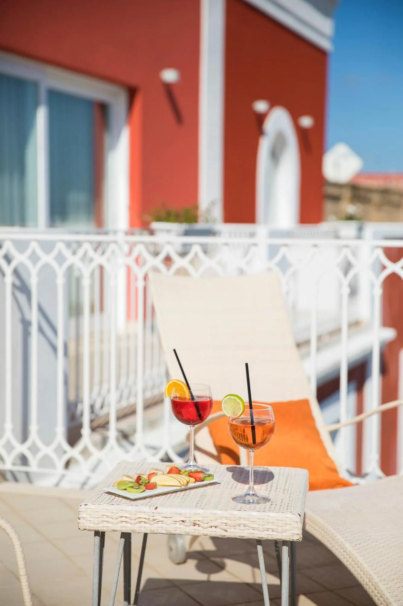 Balcony/Terrace in Lu' Hotel Riviera - Carloforte