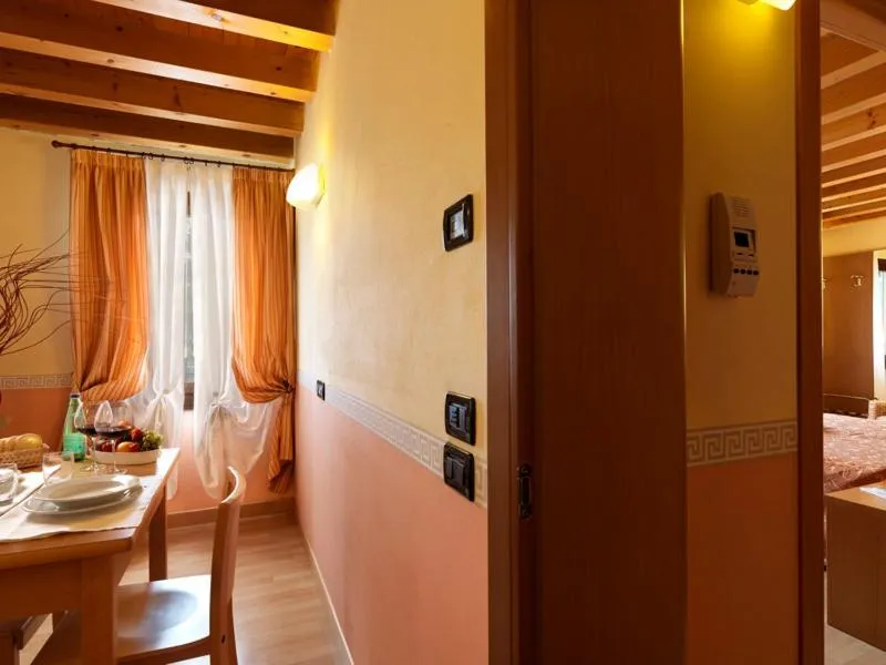 Decorative detail, Bed in Hotel & Residence Roma