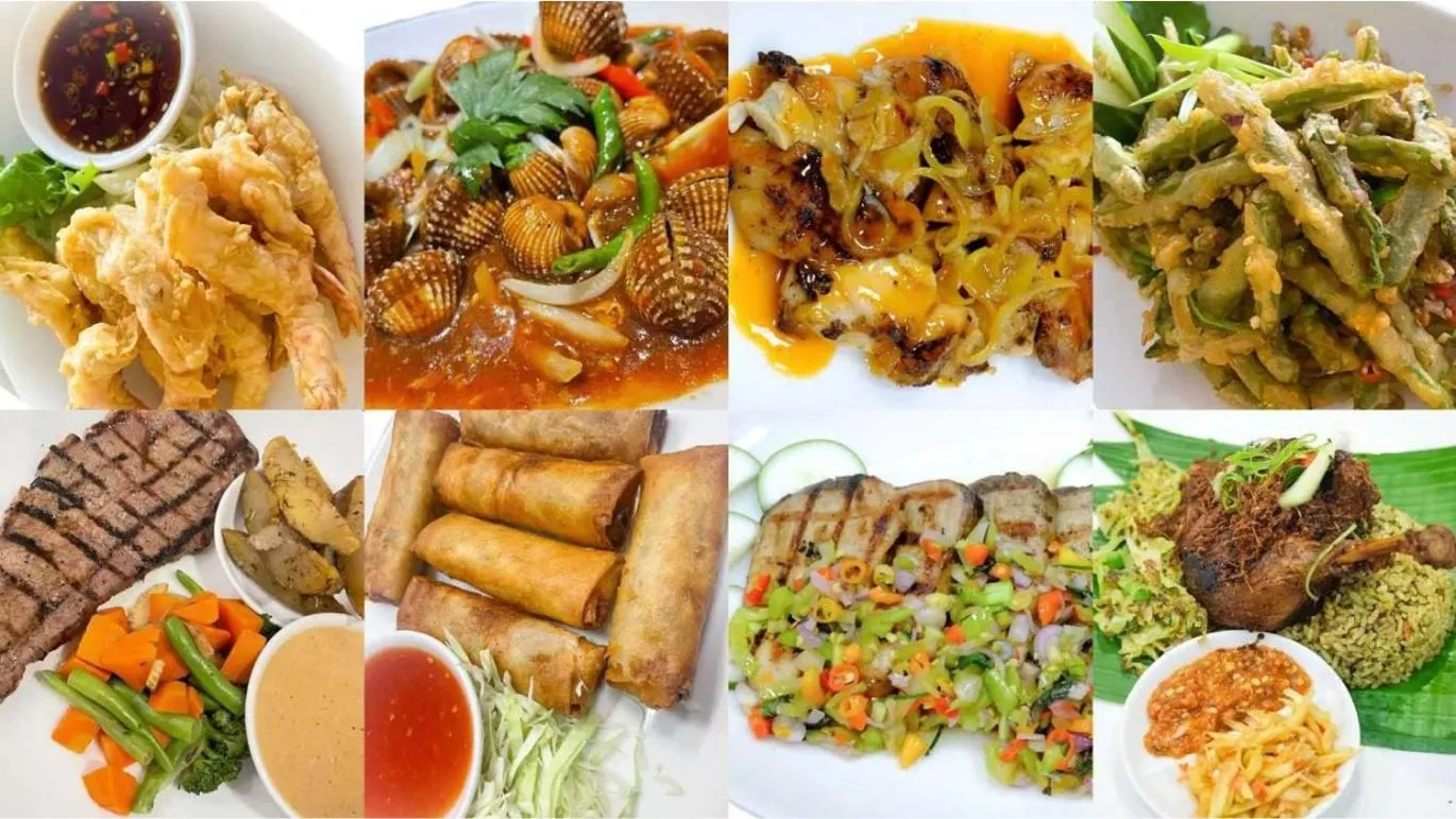 Food close-up in Rylich Panorama Hotel