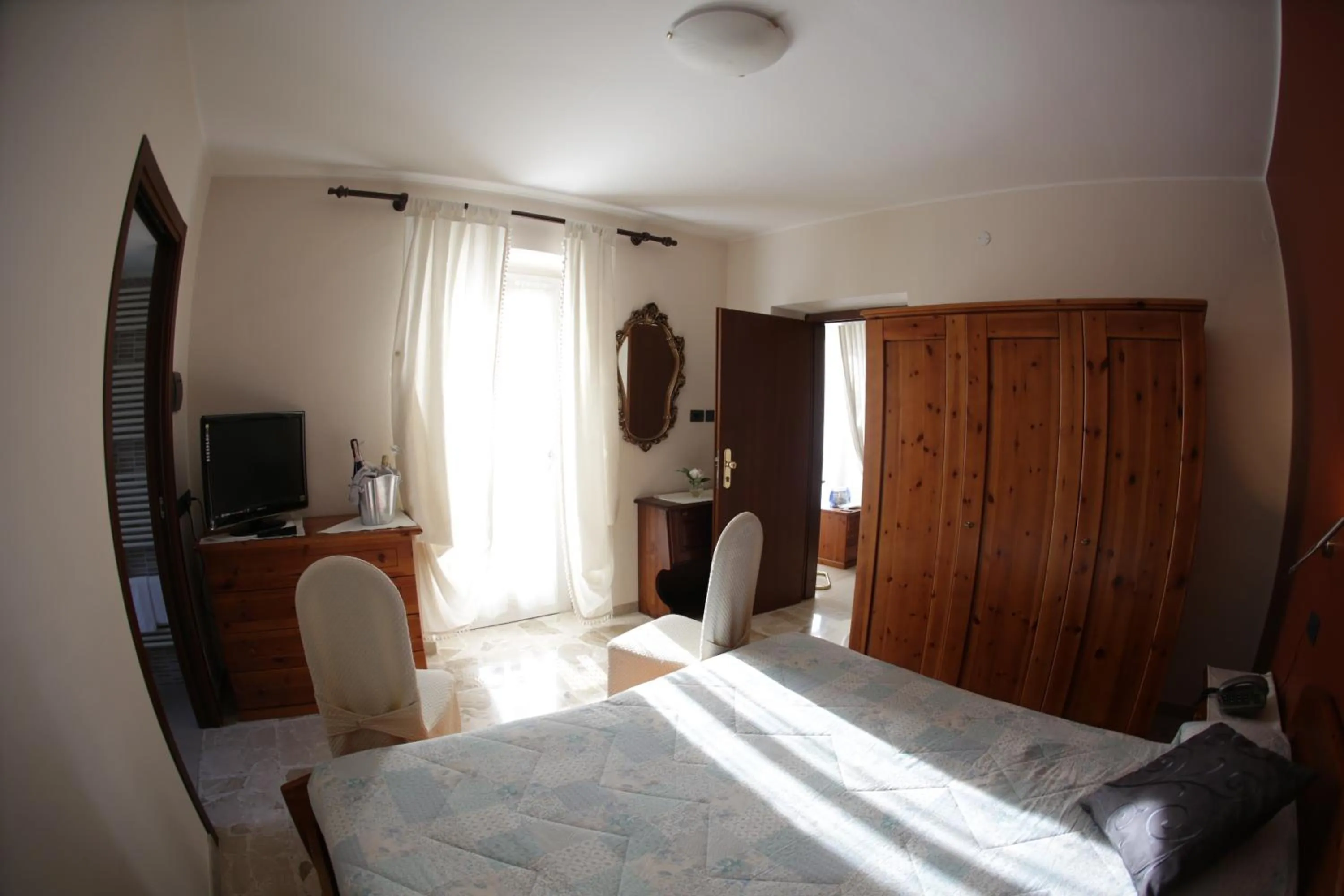 Decorative detail, Bed in Aurora