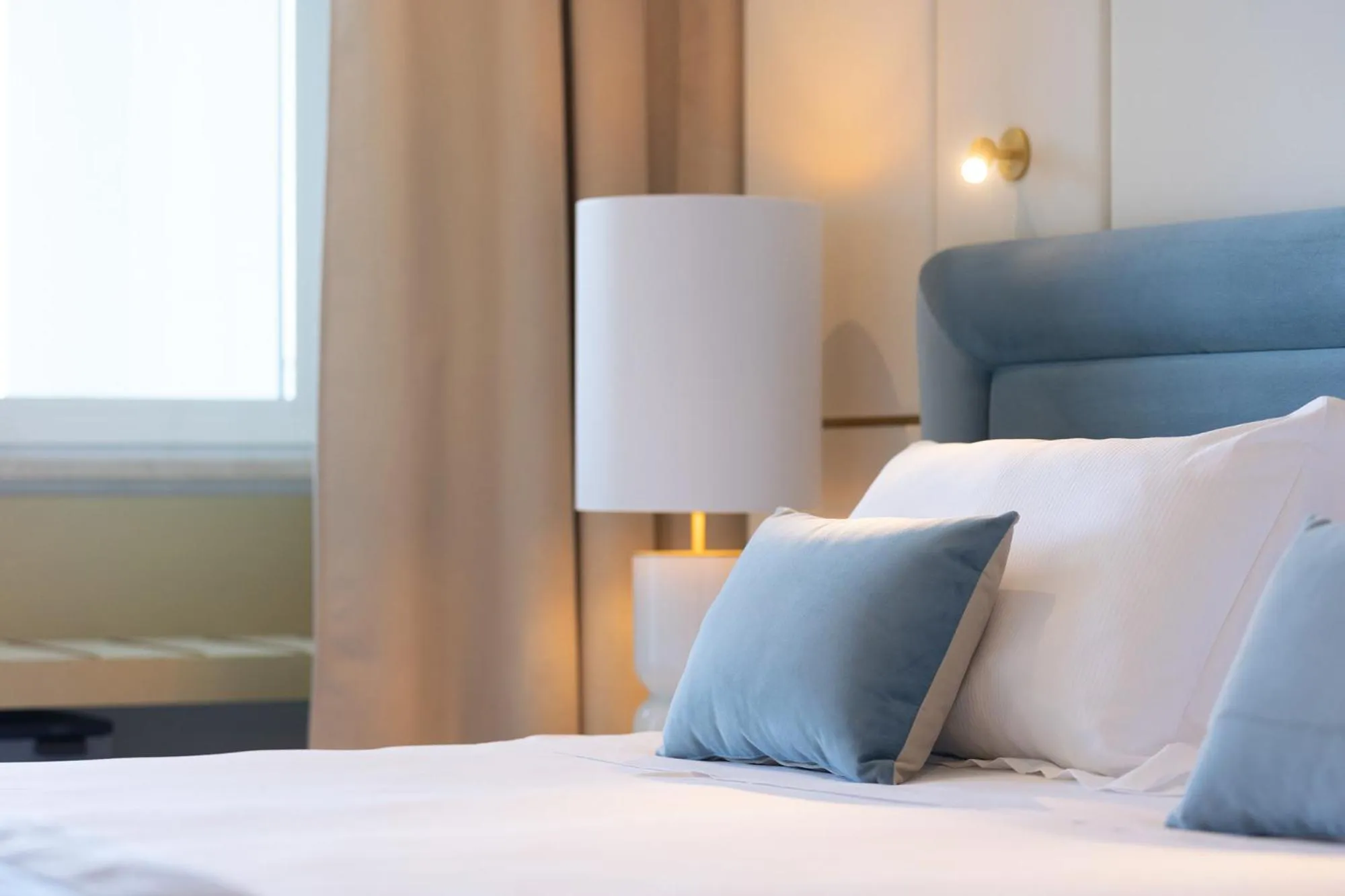 Decorative detail, Bed in Hotel Tiffany's