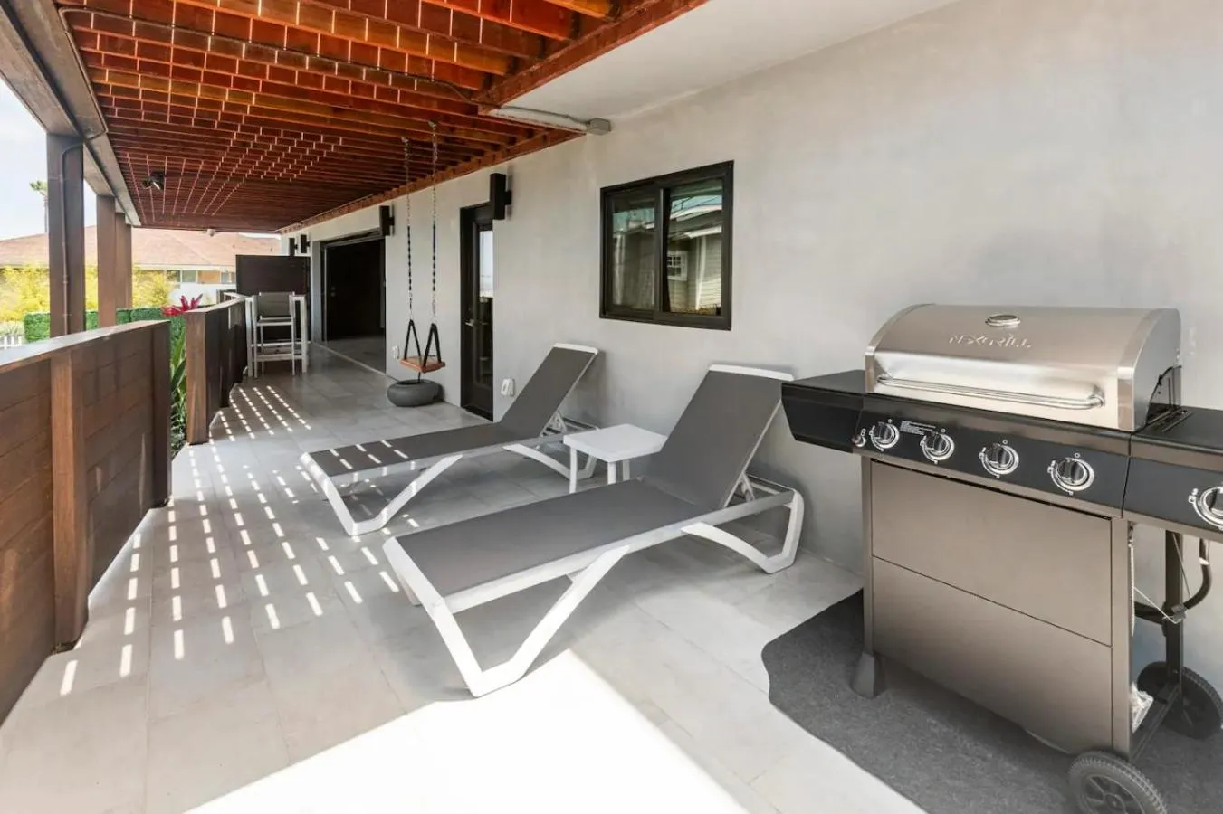 Patio in Contemporary Ocean Sunset Views with Firepit Pt Loma close to PLNU