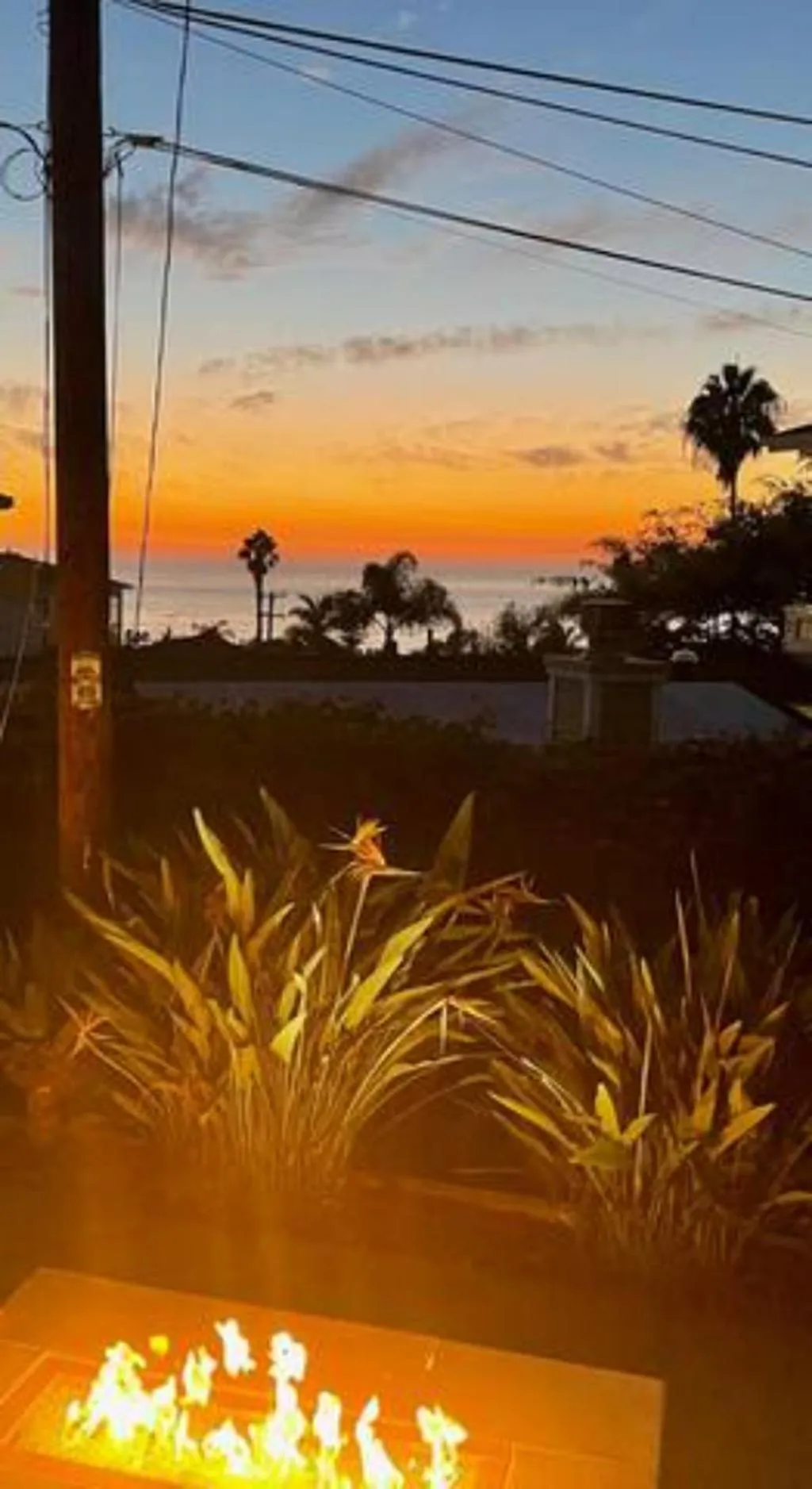 Patio in Contemporary Ocean Sunset Views with Firepit Pt Loma close to PLNU