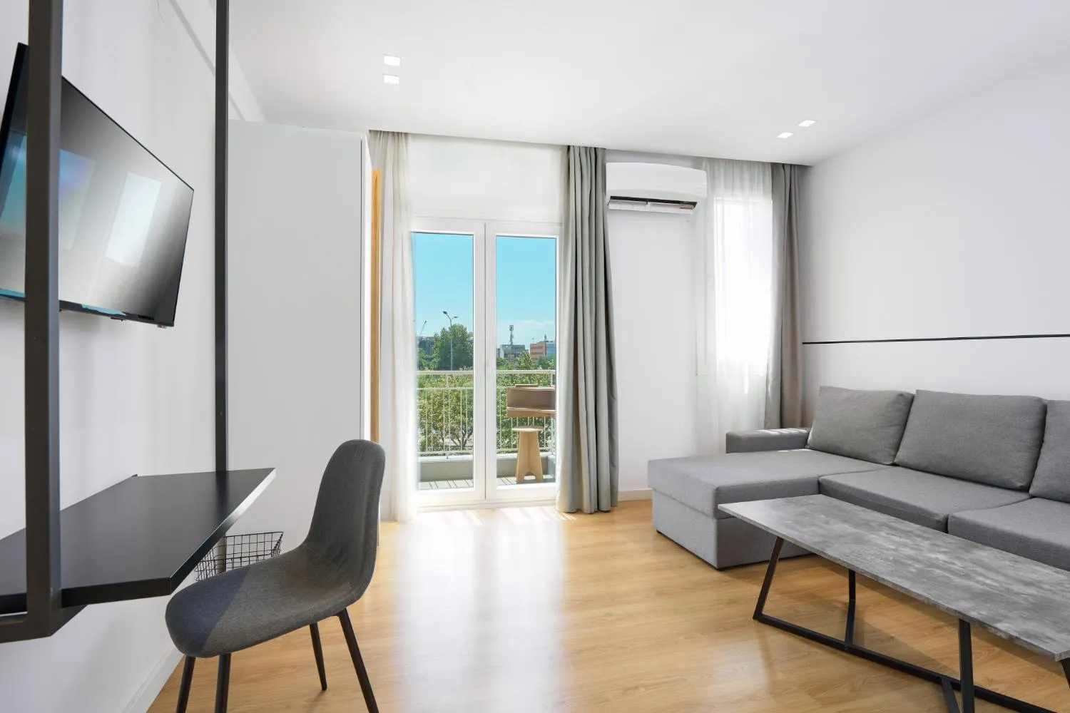 Living room in Elephant Suites