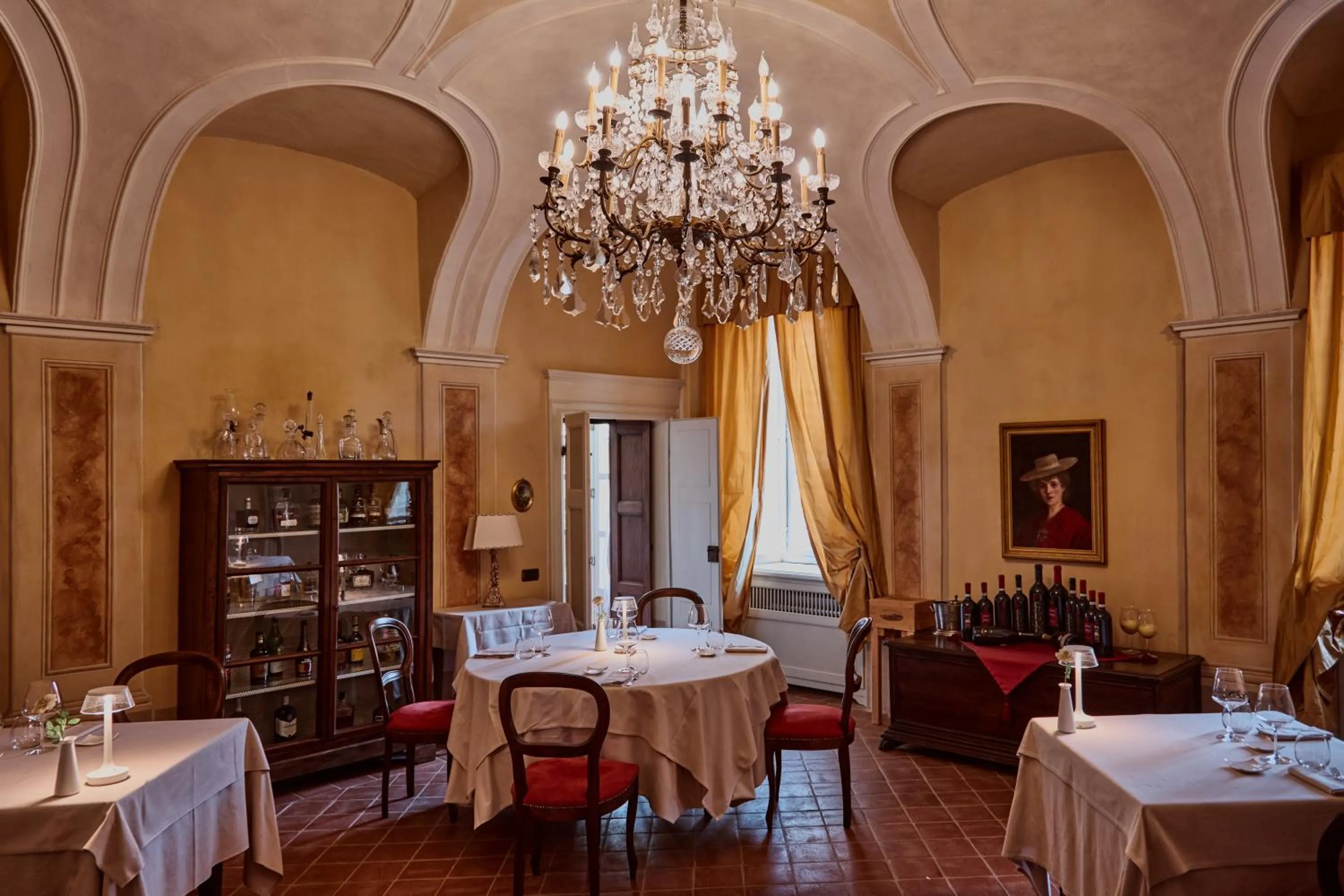 Restaurant/places to eat in Relais Castello di Razzano