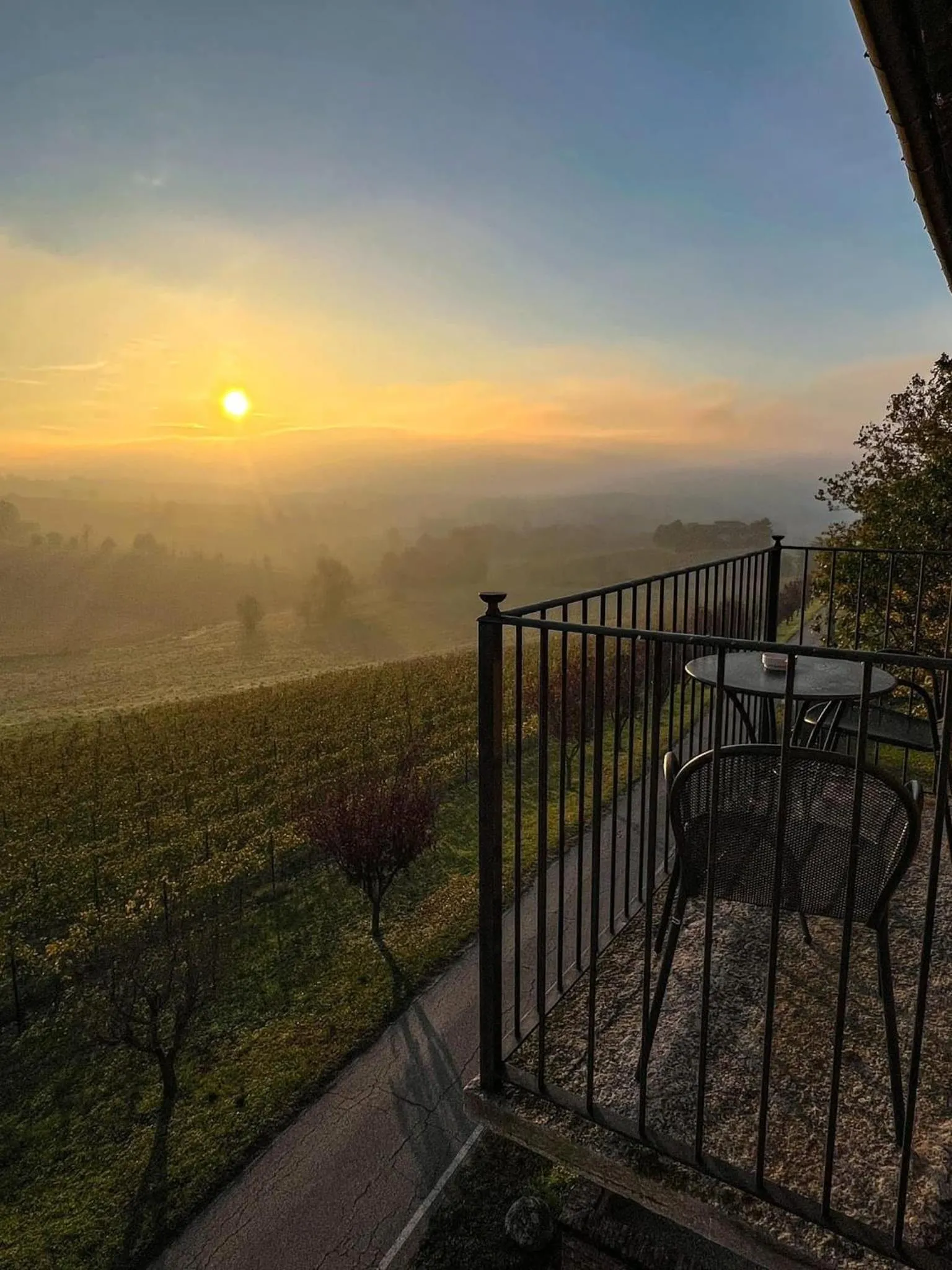 View (from property/room) in Relais Castello di Razzano