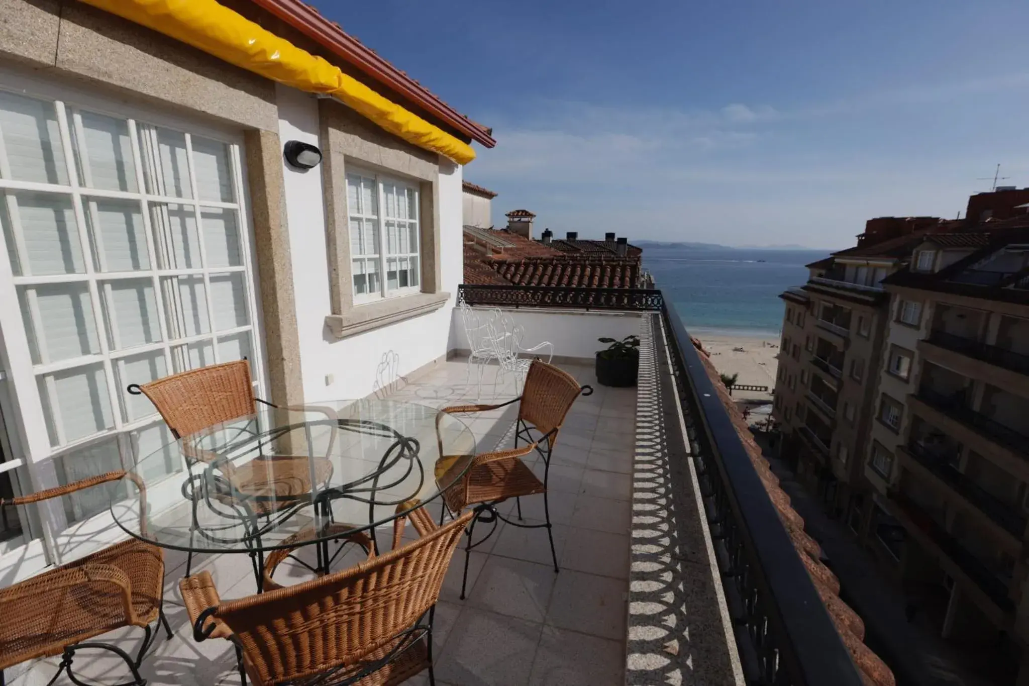Desconectaengalicia Ático Vidal Rocha, terraza y vistas Desconectaengalicia Ático Vidal Rocha, terraza y vistas