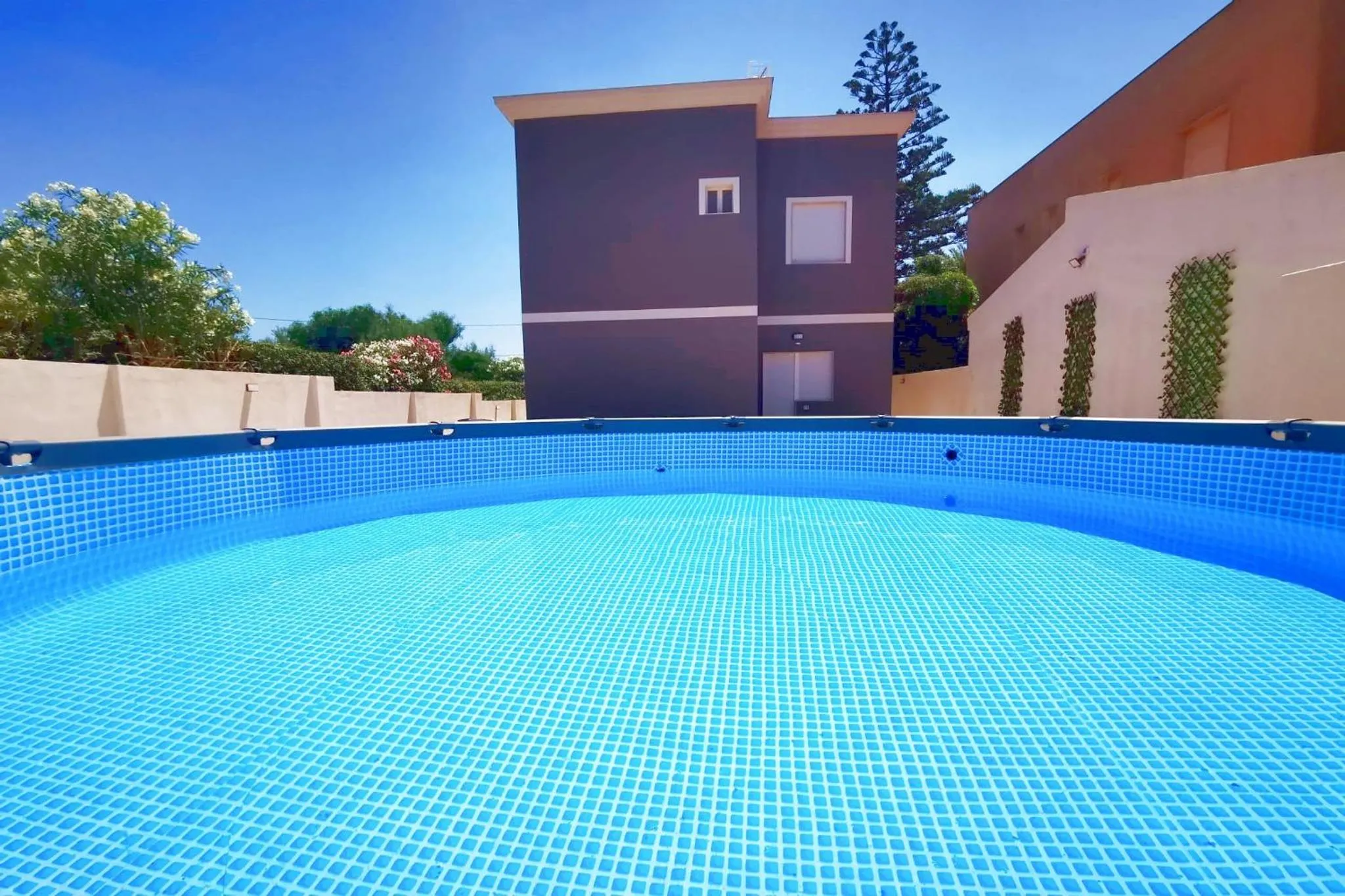 Pool view in Villa Blue Sea - Xenia Sicily Villas