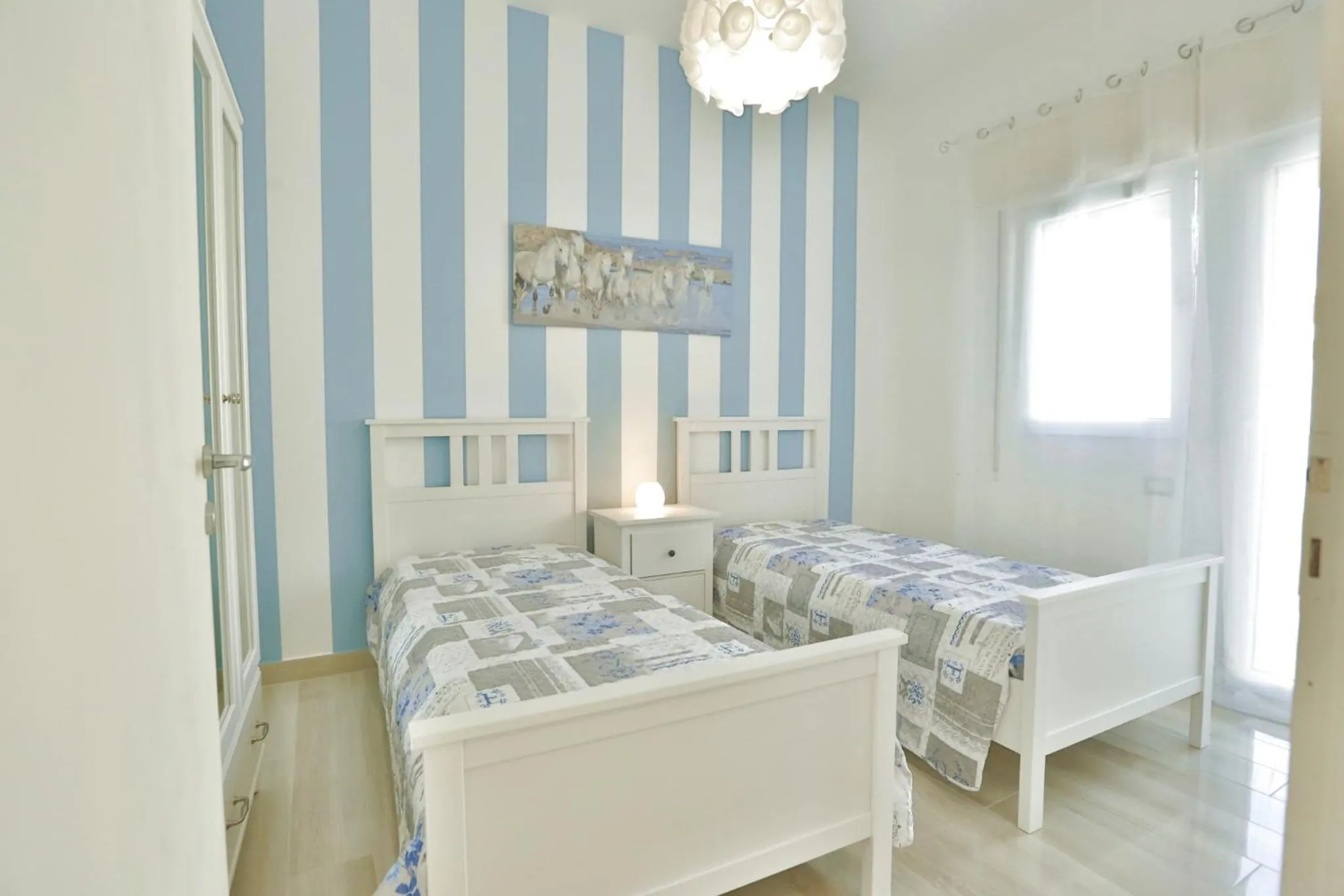 Bed in Villa Blue Sea - Xenia Sicily Villas