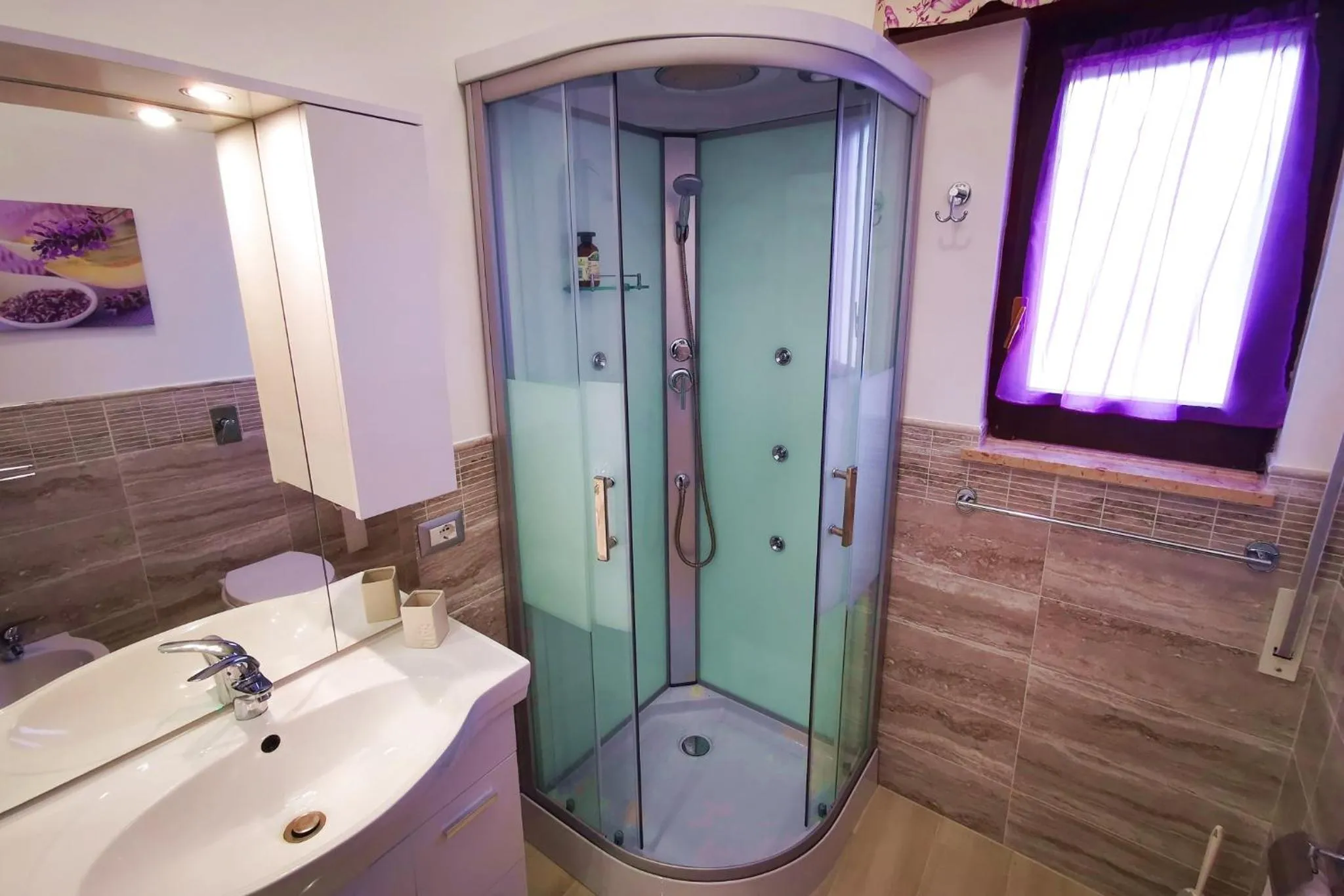 Shower in Villa Blue Sea - Xenia Sicily Villas
