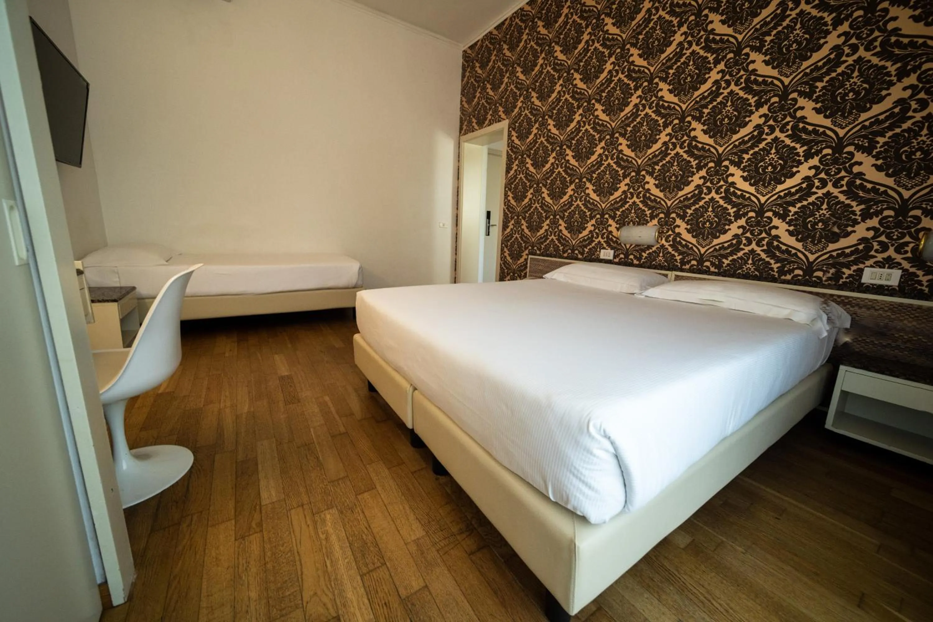 Bedroom, Bed in Hotel Rosabianca