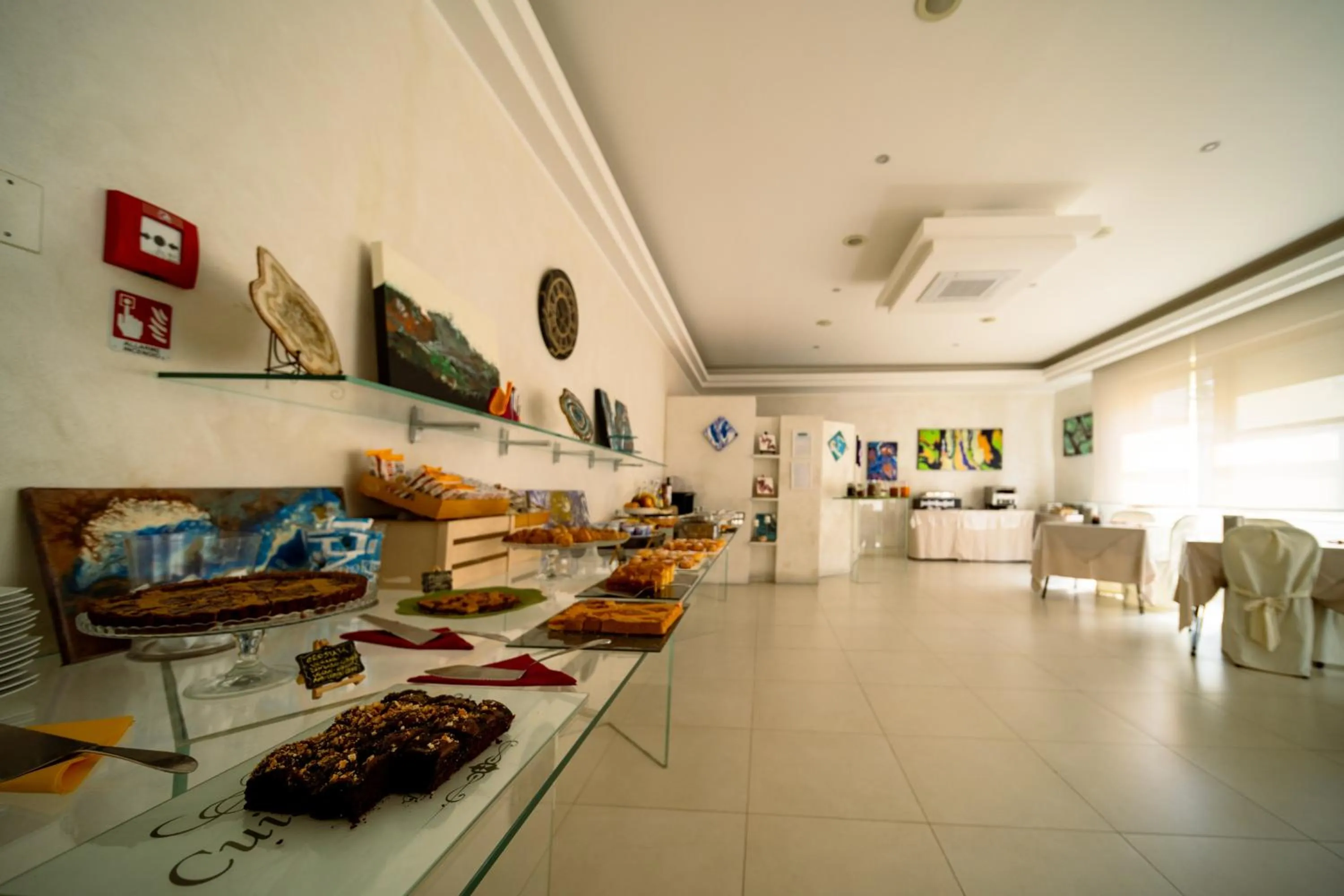 Buffet breakfast in Hotel Rosabianca