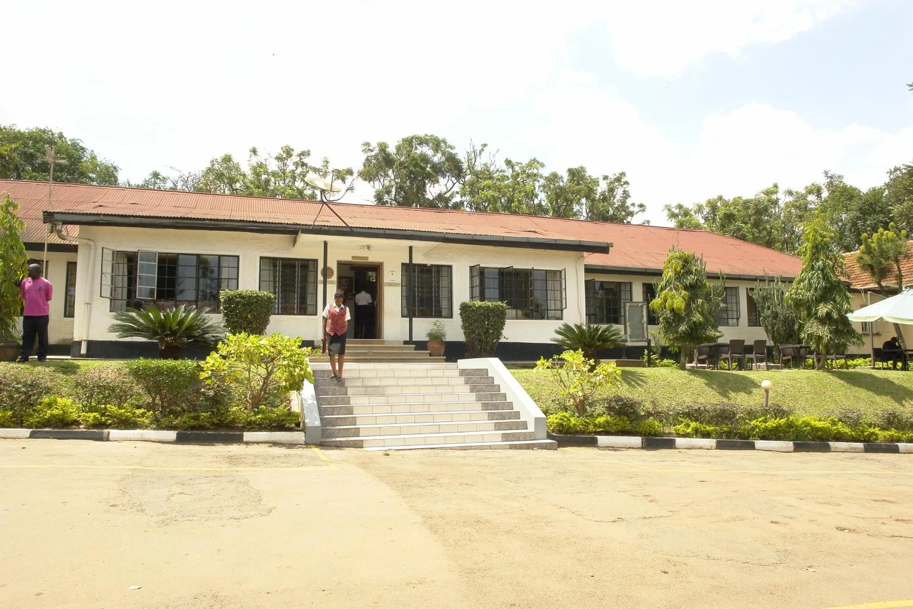 Facade/entrance in MAKERERE UNIVERSITY GUEST HOUSE