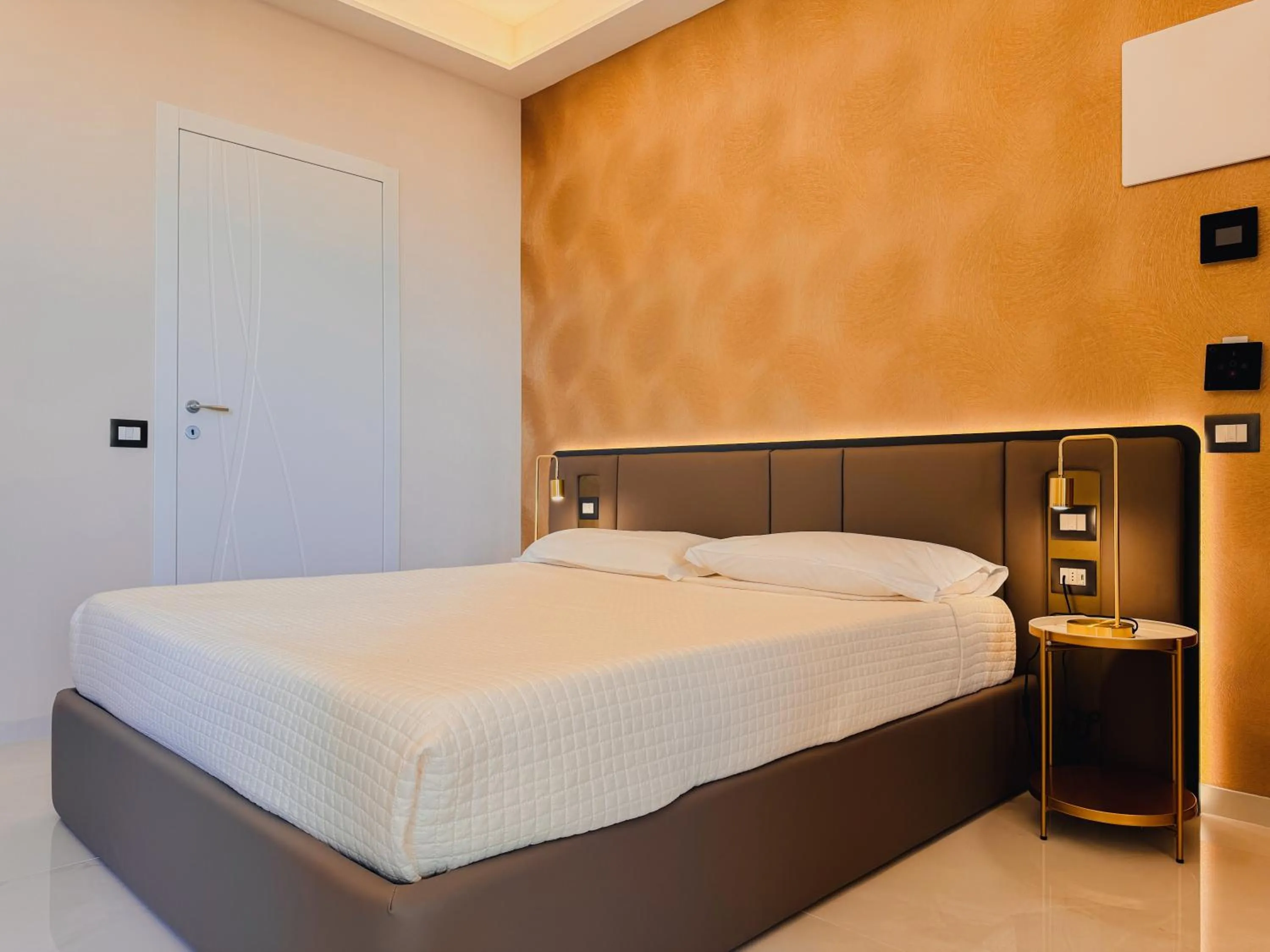 Bed in Hotel Kursaal