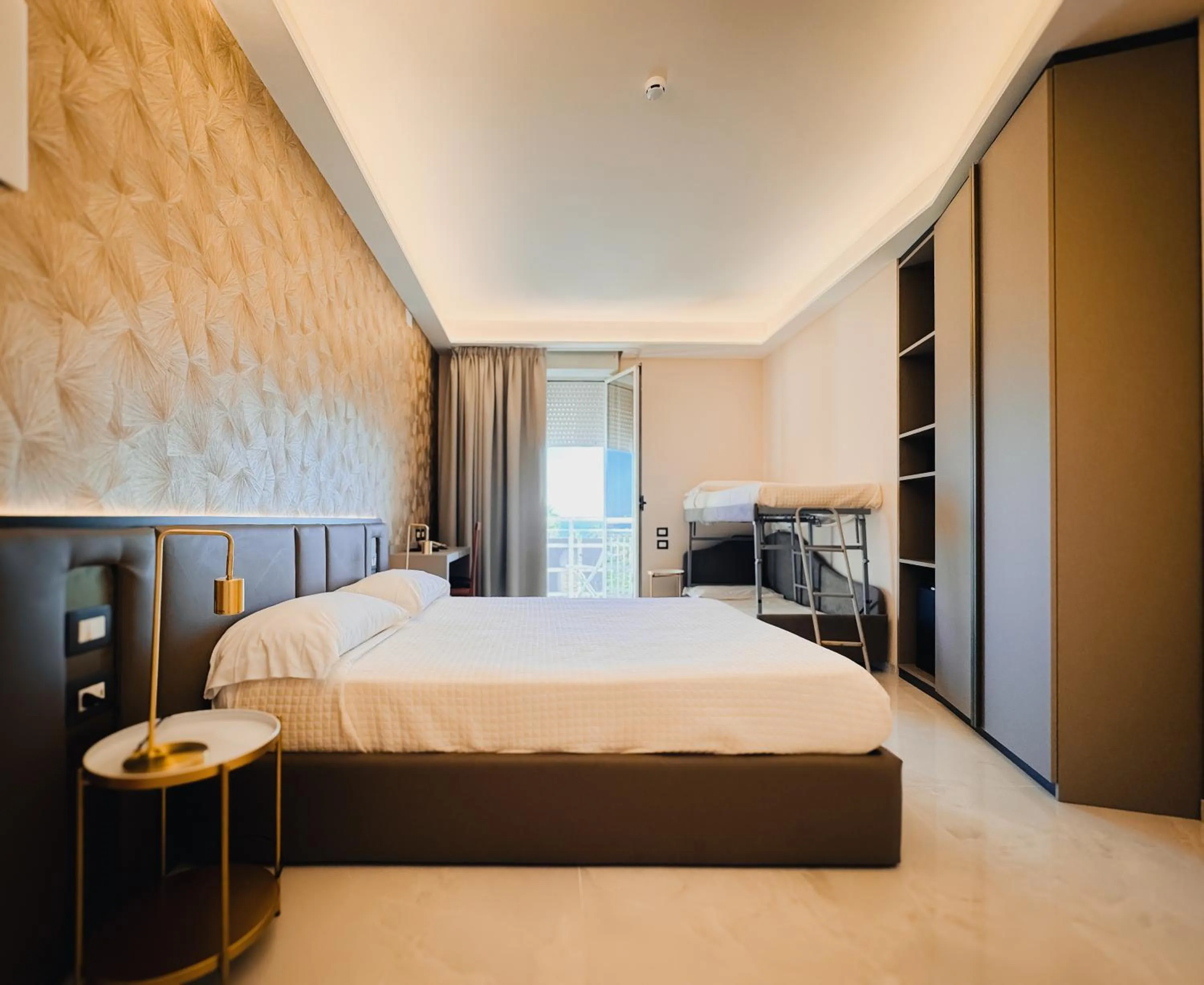 Bed in Hotel Kursaal