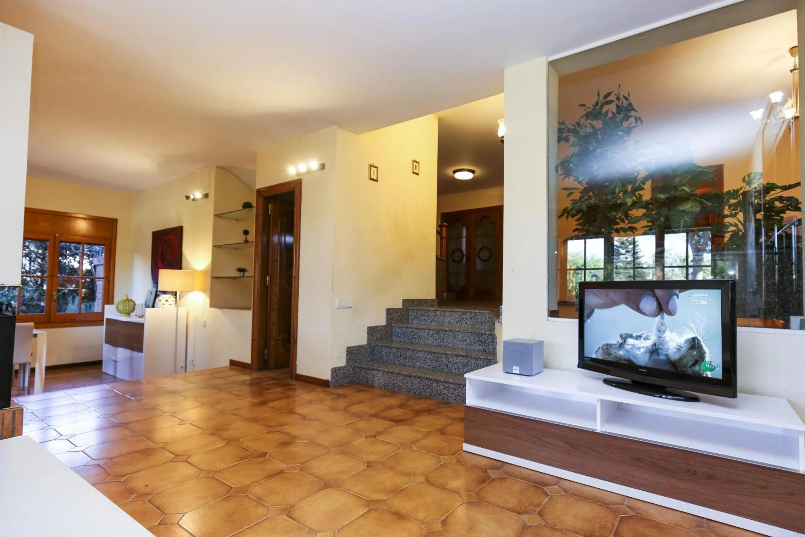 Communal lounge/ TV room in GERANIS VILLA ONLY FAMILIES Planet Costa Dorada