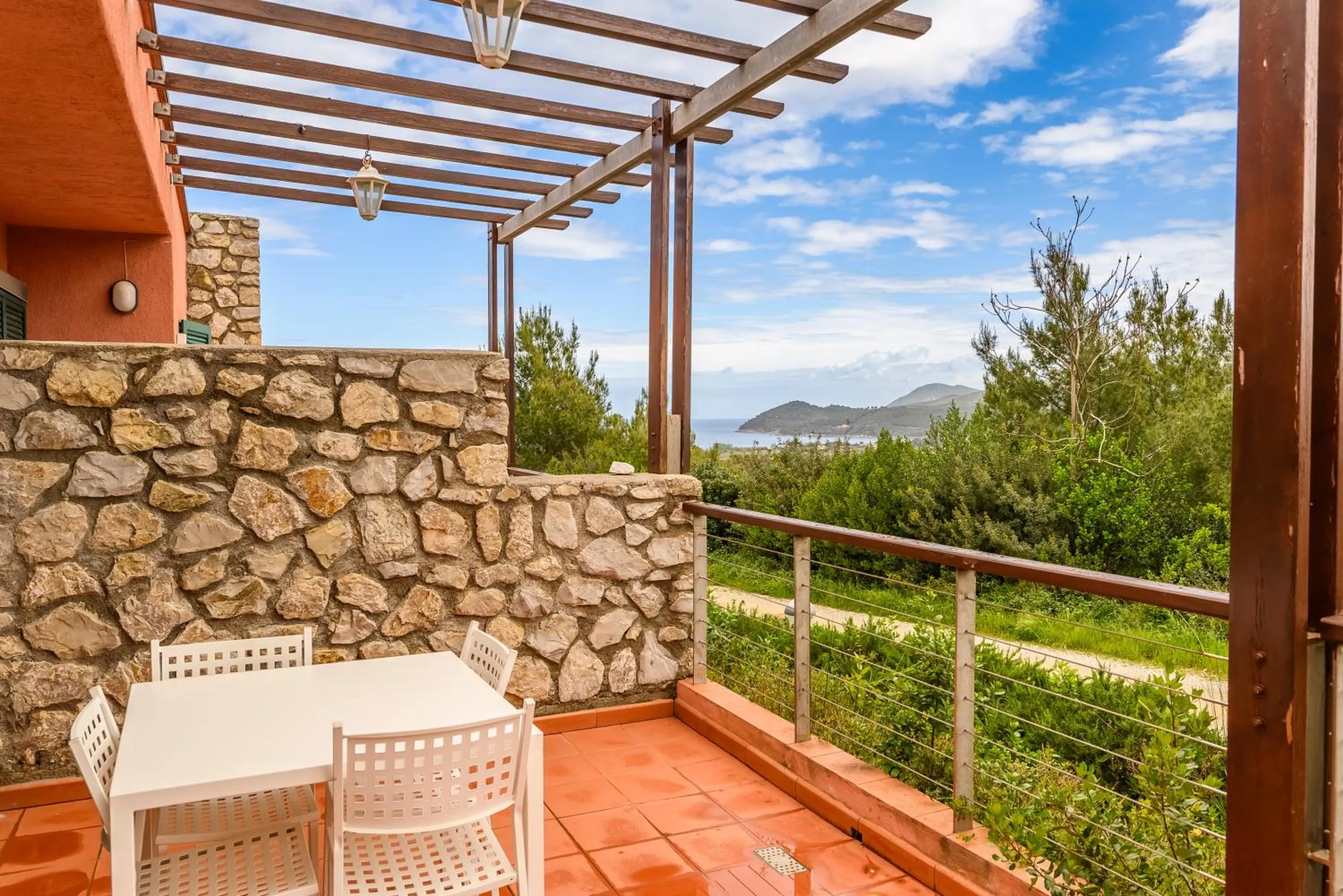 Balcony/Terrace in Allegroitalia Elba Golf