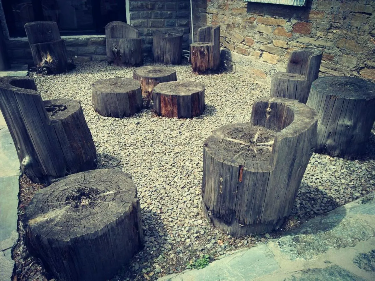 Seating area in Tethys Himalaya Narkanda